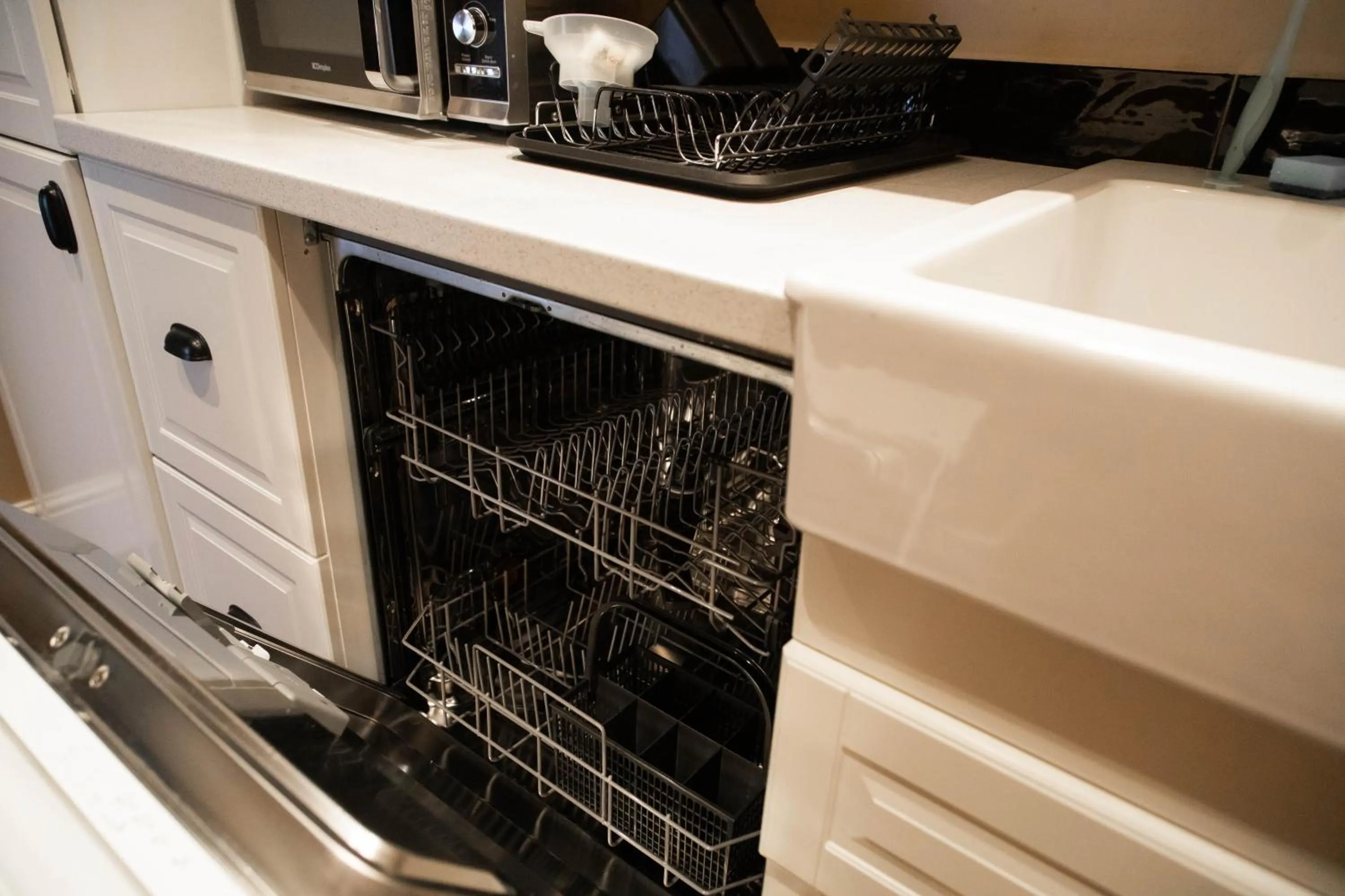 dishwasher in Molloys Apartments