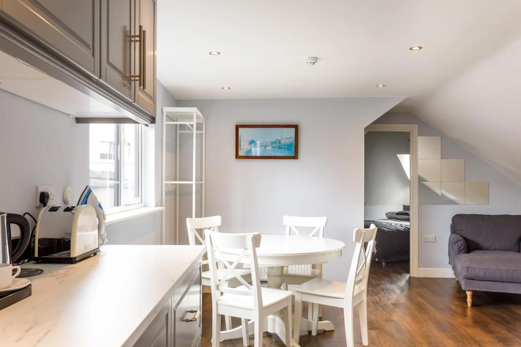 Living room in Molloys Apartments