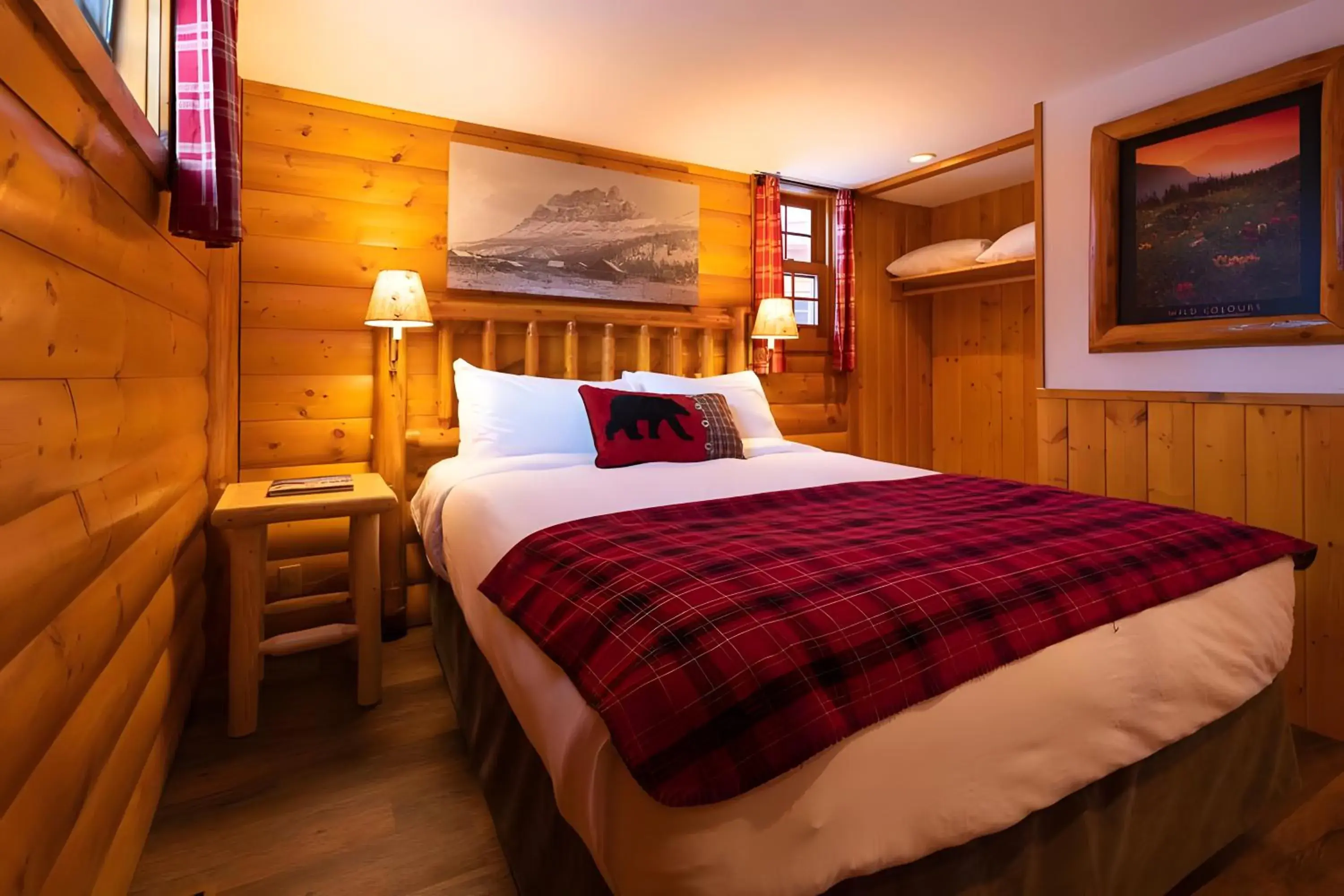 Superior One Bedroom Loft Cabin (Stairs) in Baker Creek By Basecamp Superior One Bedroom Loft Cabin (Stairs) in Baker Creek By Basecamp