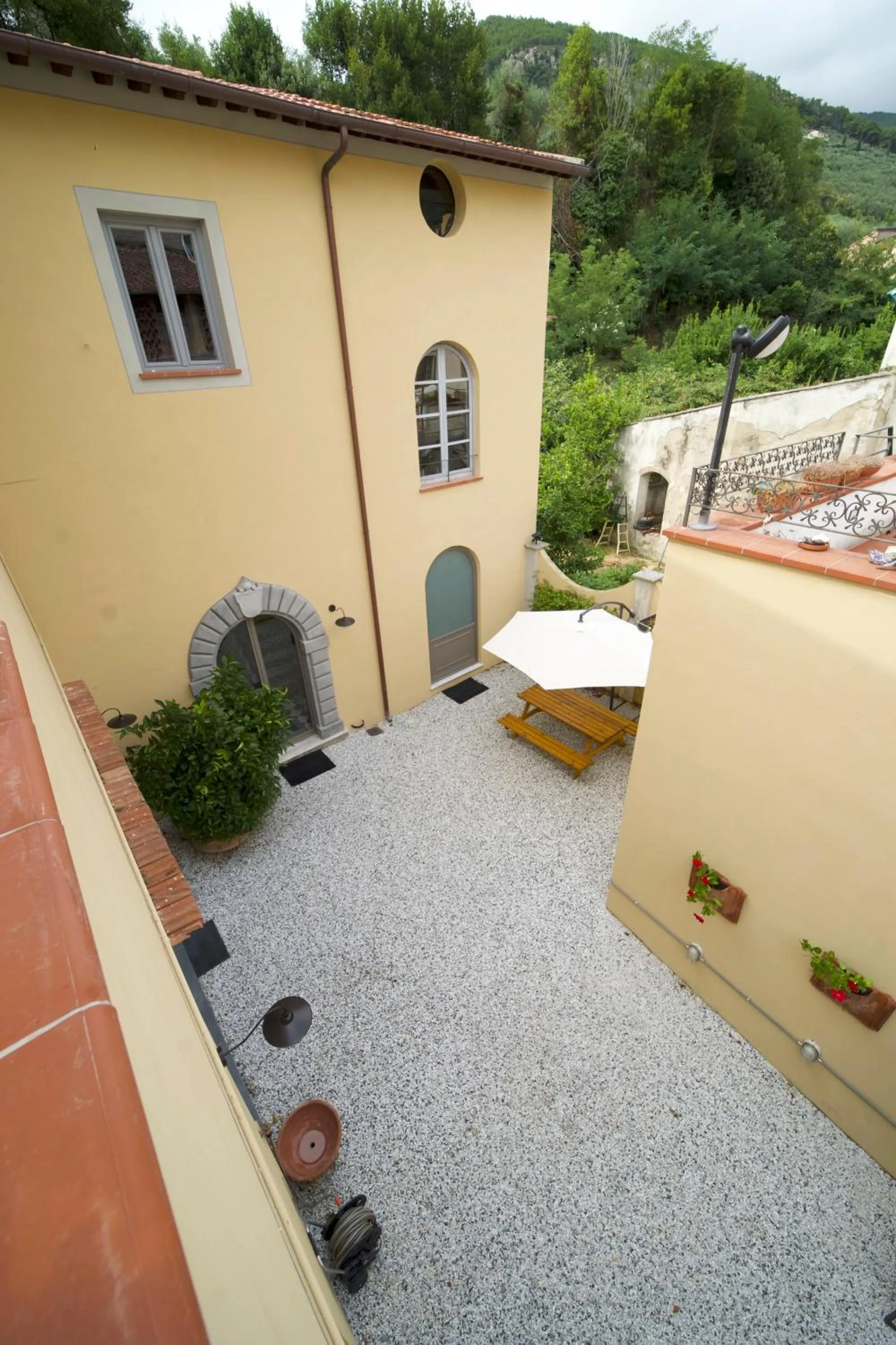 Garden view in La Fabbrica