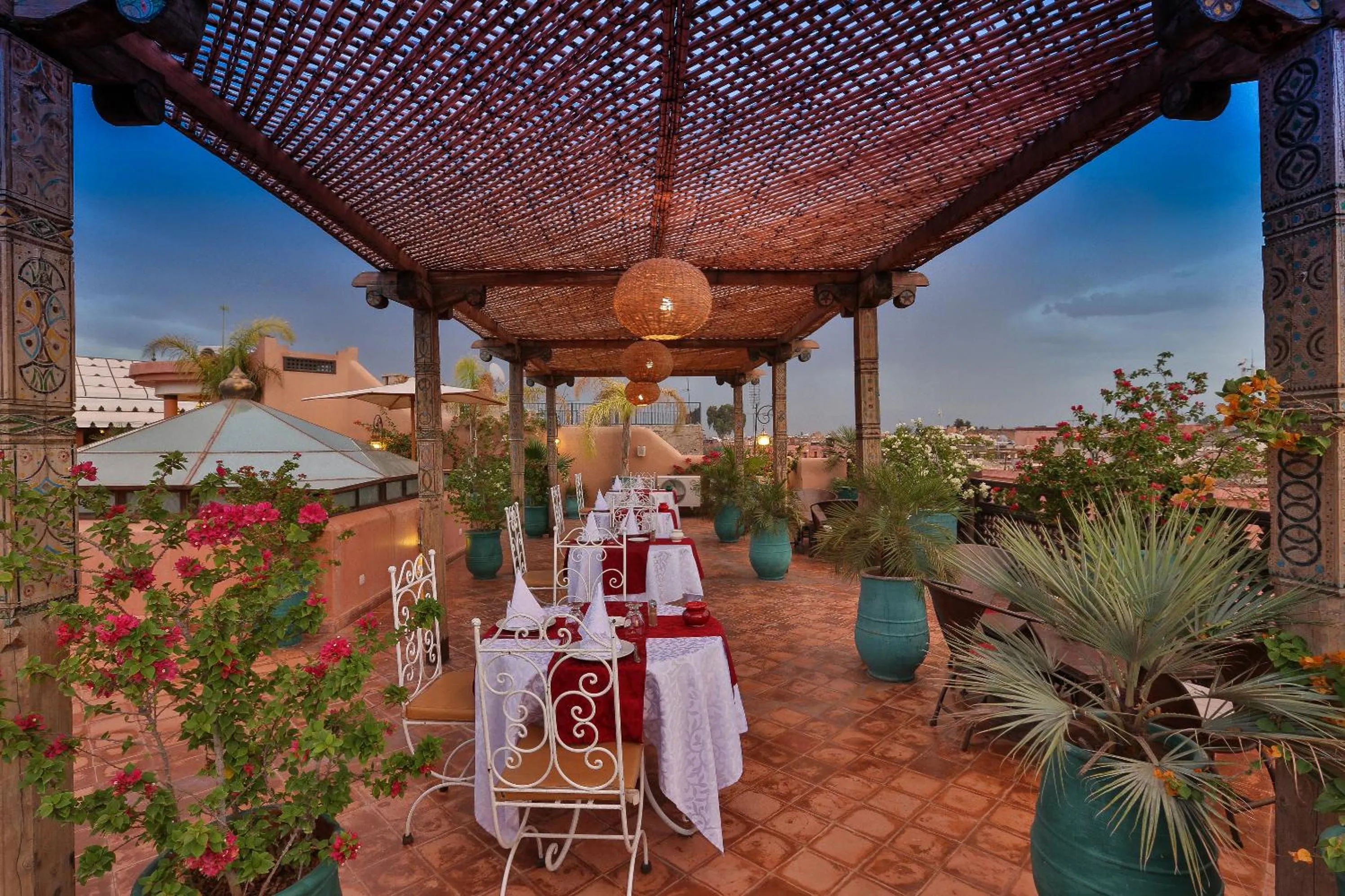 Balcony/Terrace in Riad & Spa Bahia Salam