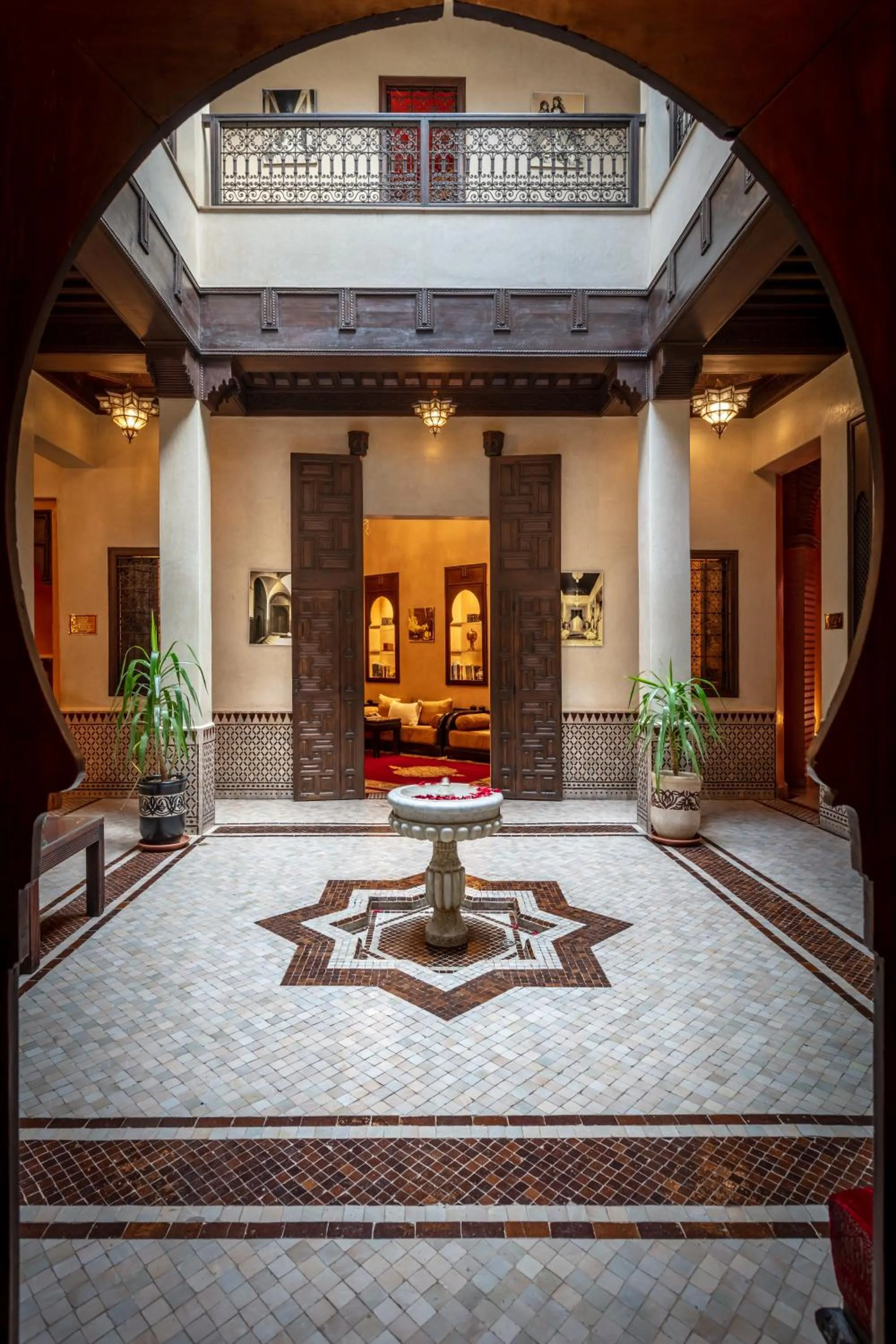 Living room in Riad & Spa Bahia Salam