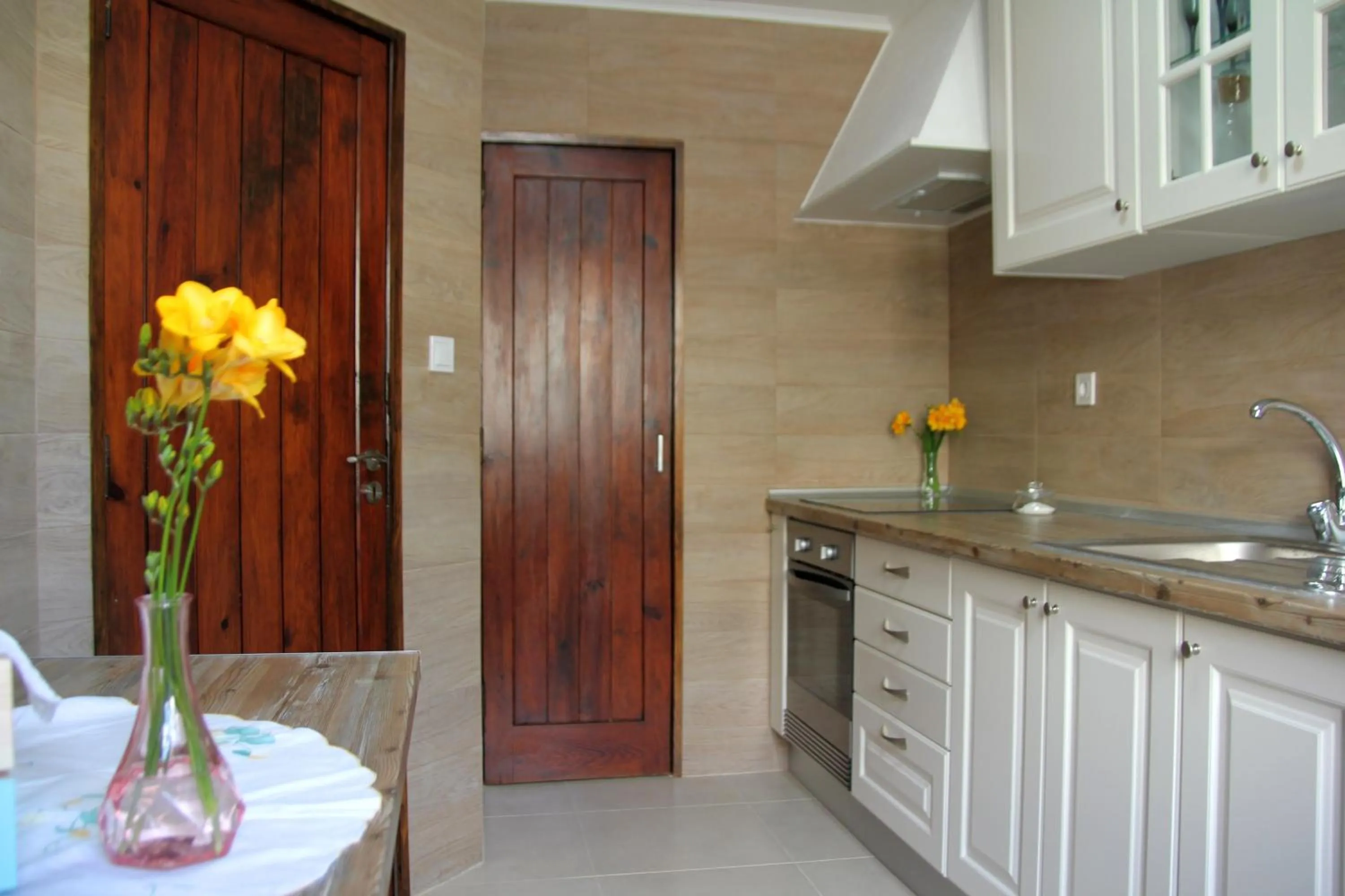 Kitchen or kitchenette in Vila Mafra - Grill Terrace