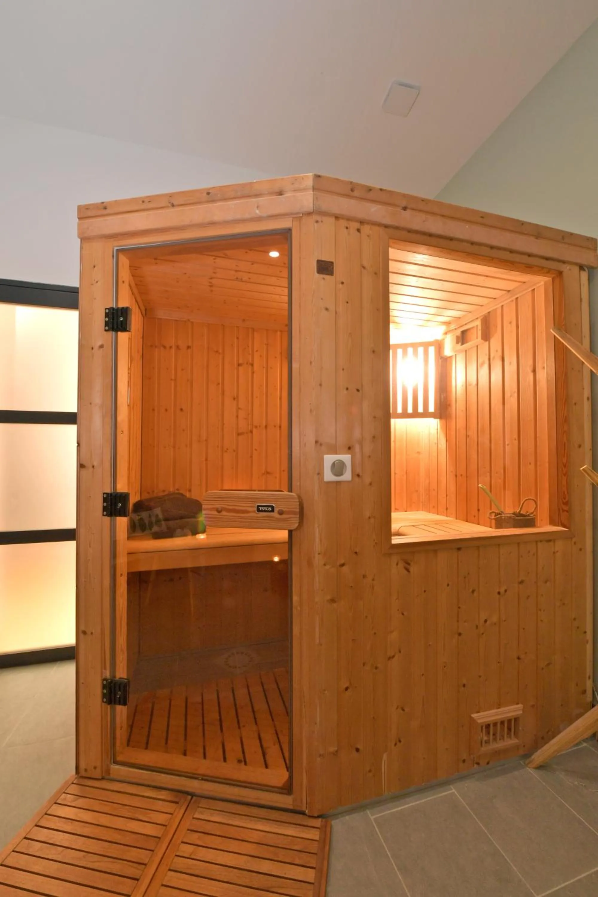 Sauna in Chambres d'hotes Les Nuits Pastel