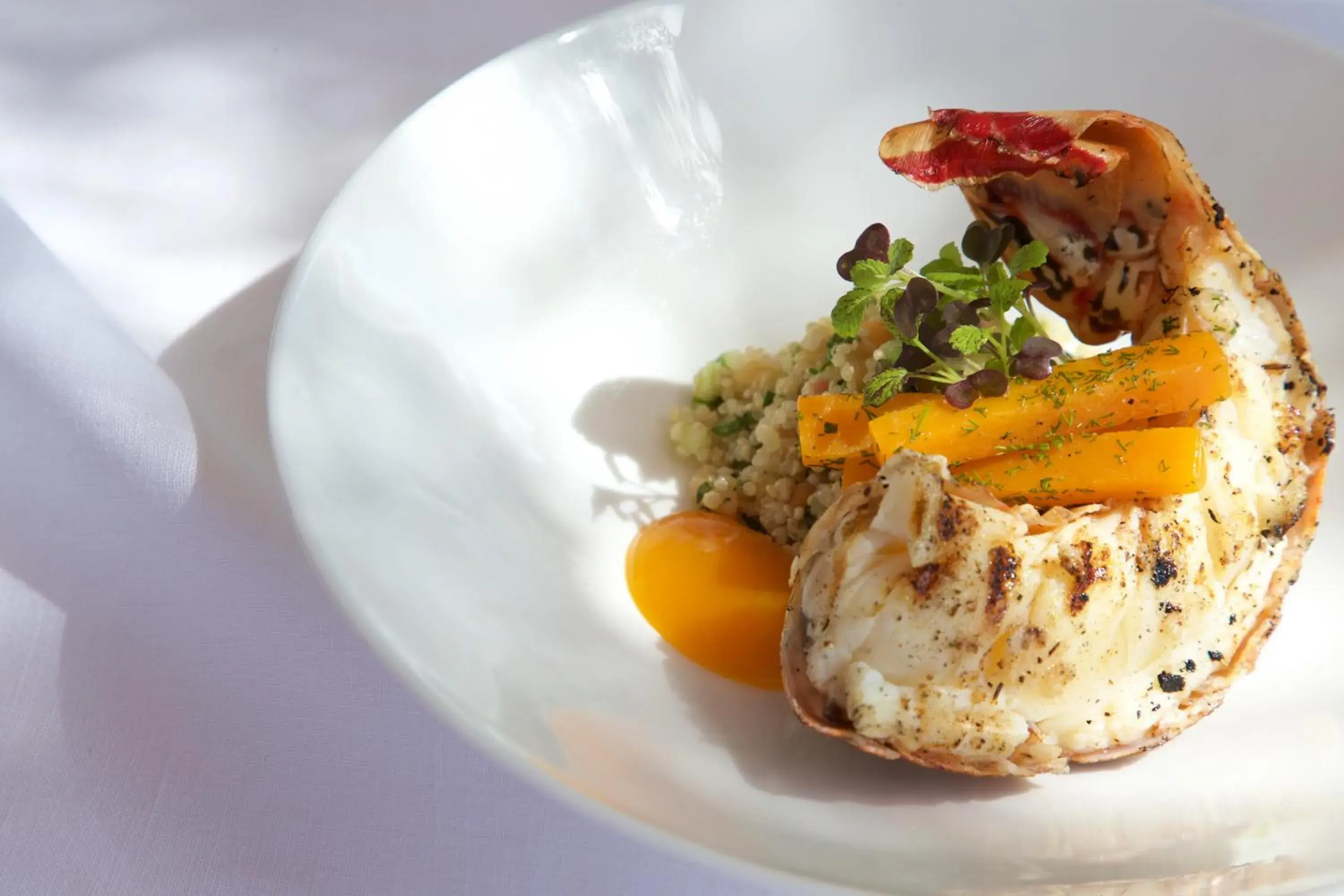 Food close-up in Cobblers Cove - Barbados Food close-up in Cobblers Cove - Barbados