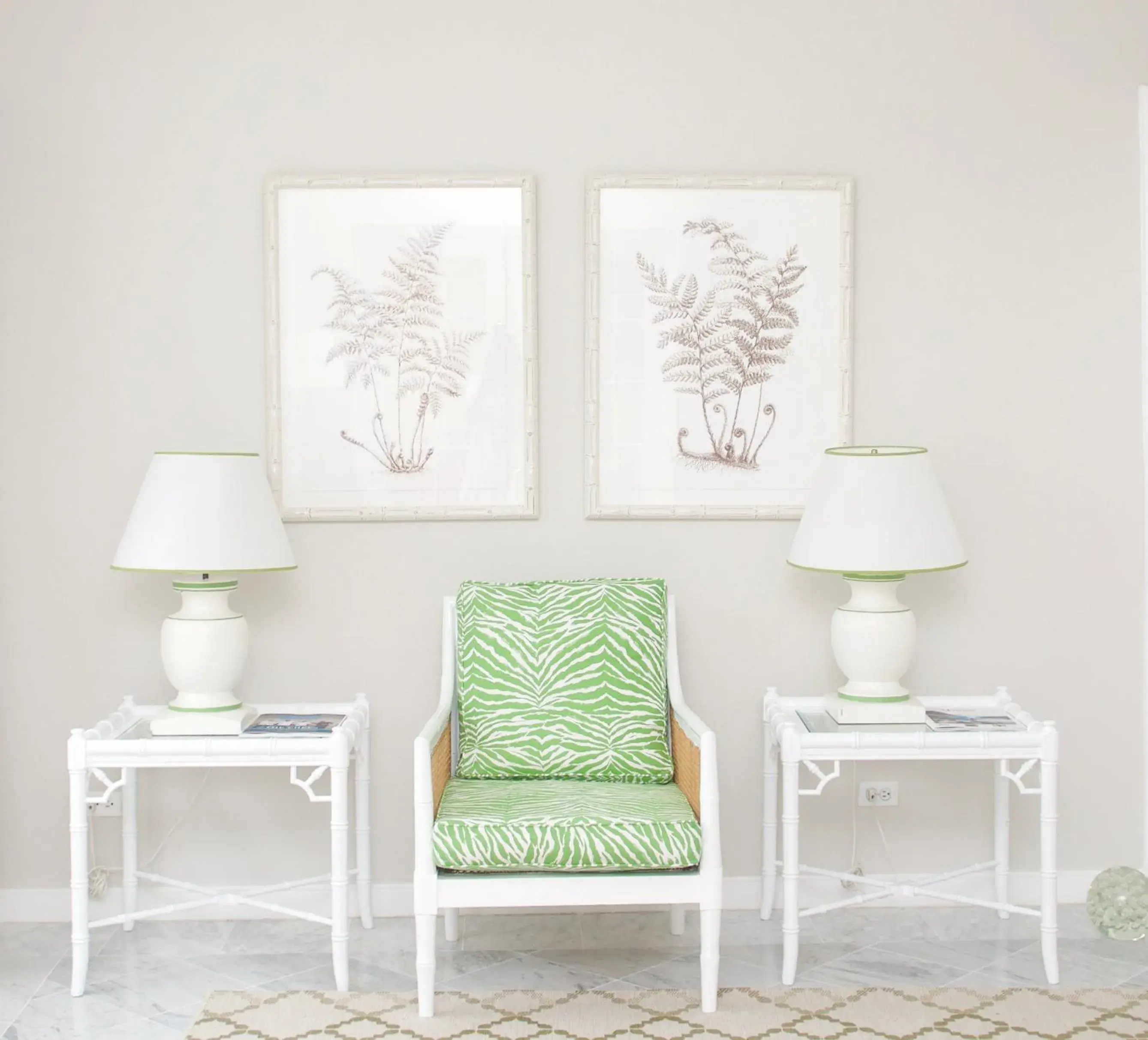 Seating area in Cobblers Cove - Barbados Seating area in Cobblers Cove - Barbados