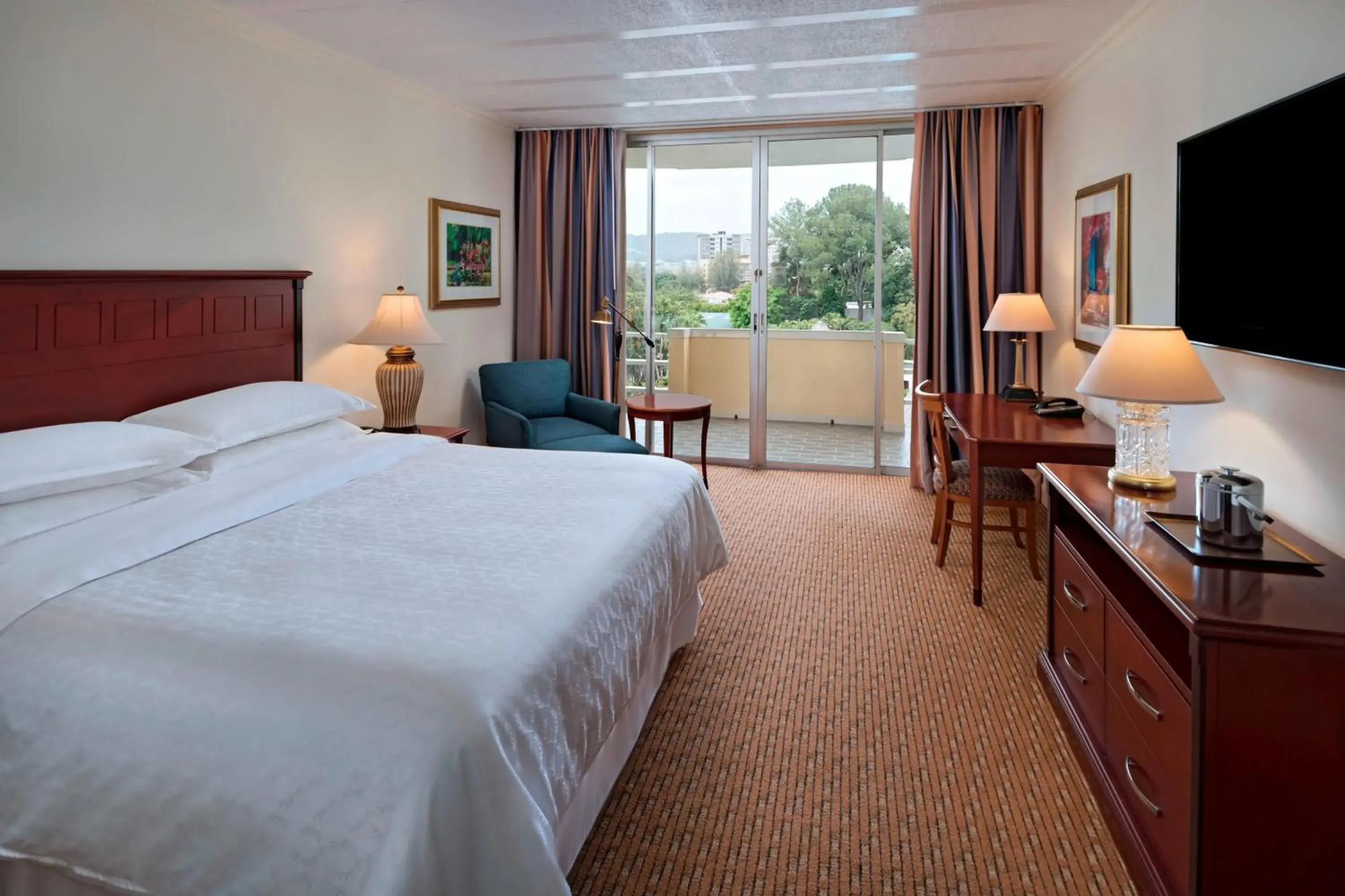 Deluxe Room Single, Guest room, 1 King, Balcony - single occupancy in Sheraton Presidente San Salvador Deluxe Room Single, Guest room, 1 King, Balcony - single occupancy in Sheraton Presidente San Salvador