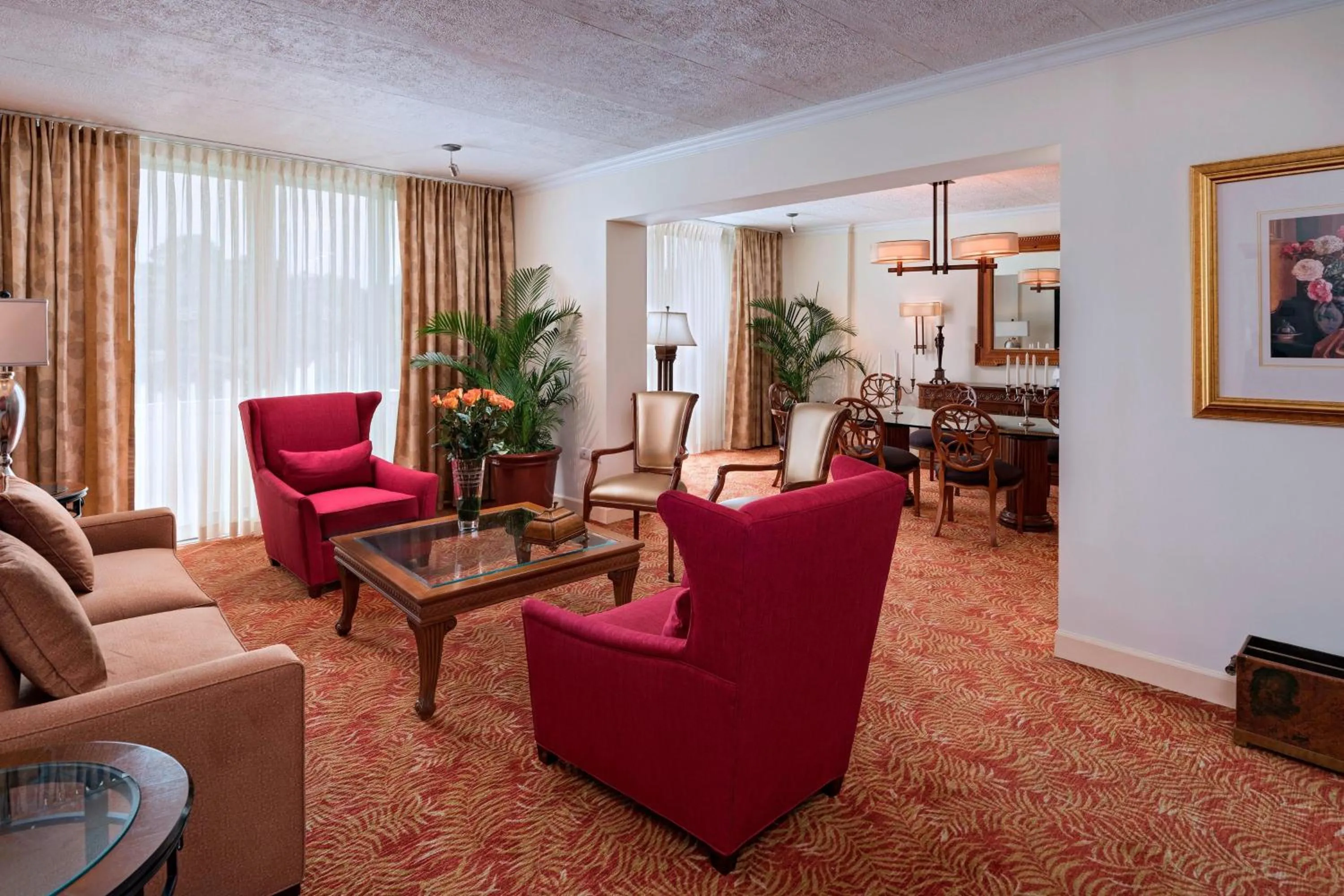 Living room in Sheraton Presidente San Salvador