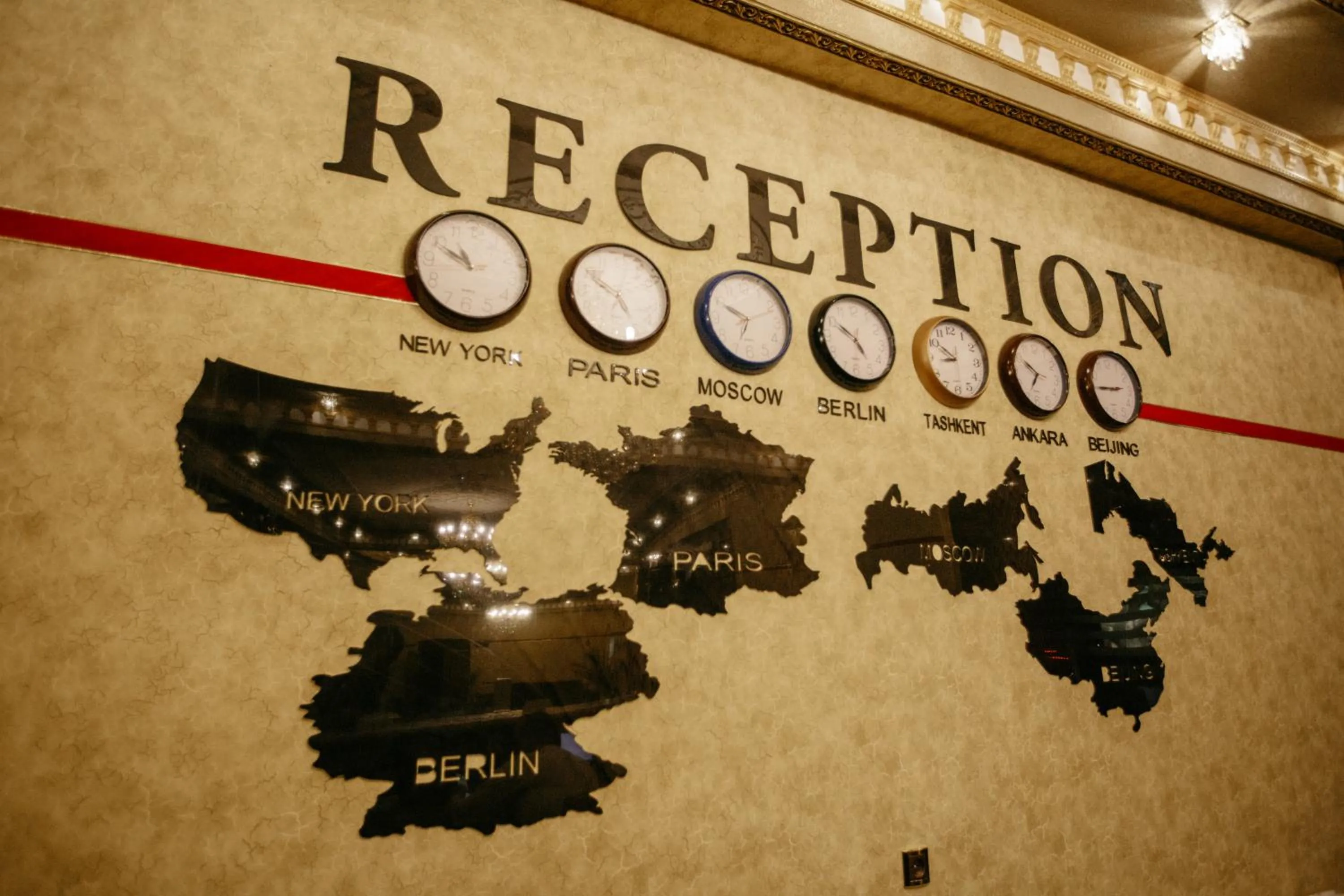 Lobby or reception in Hotel KARAVAN