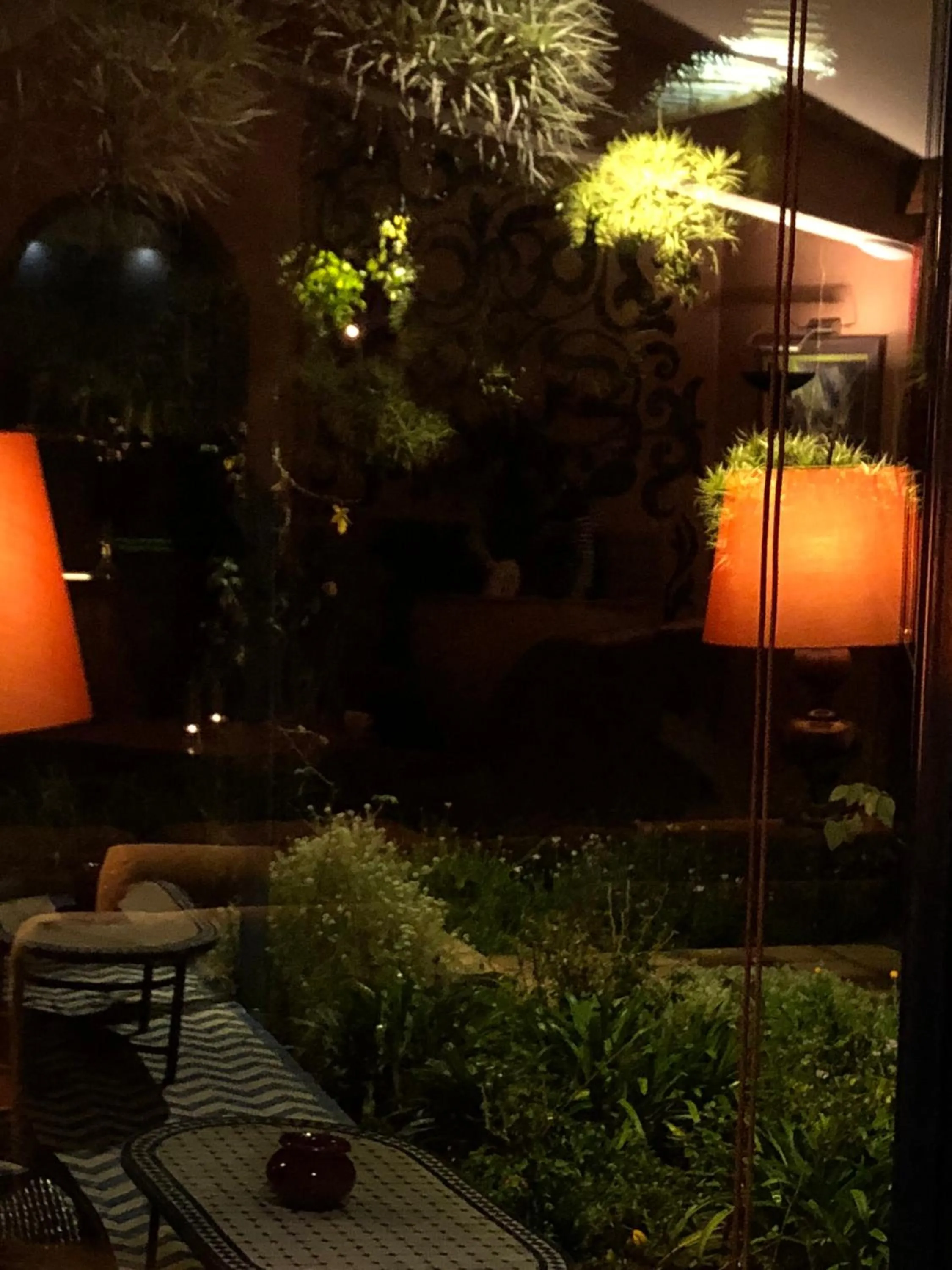 Patio in La Villa Mandarine