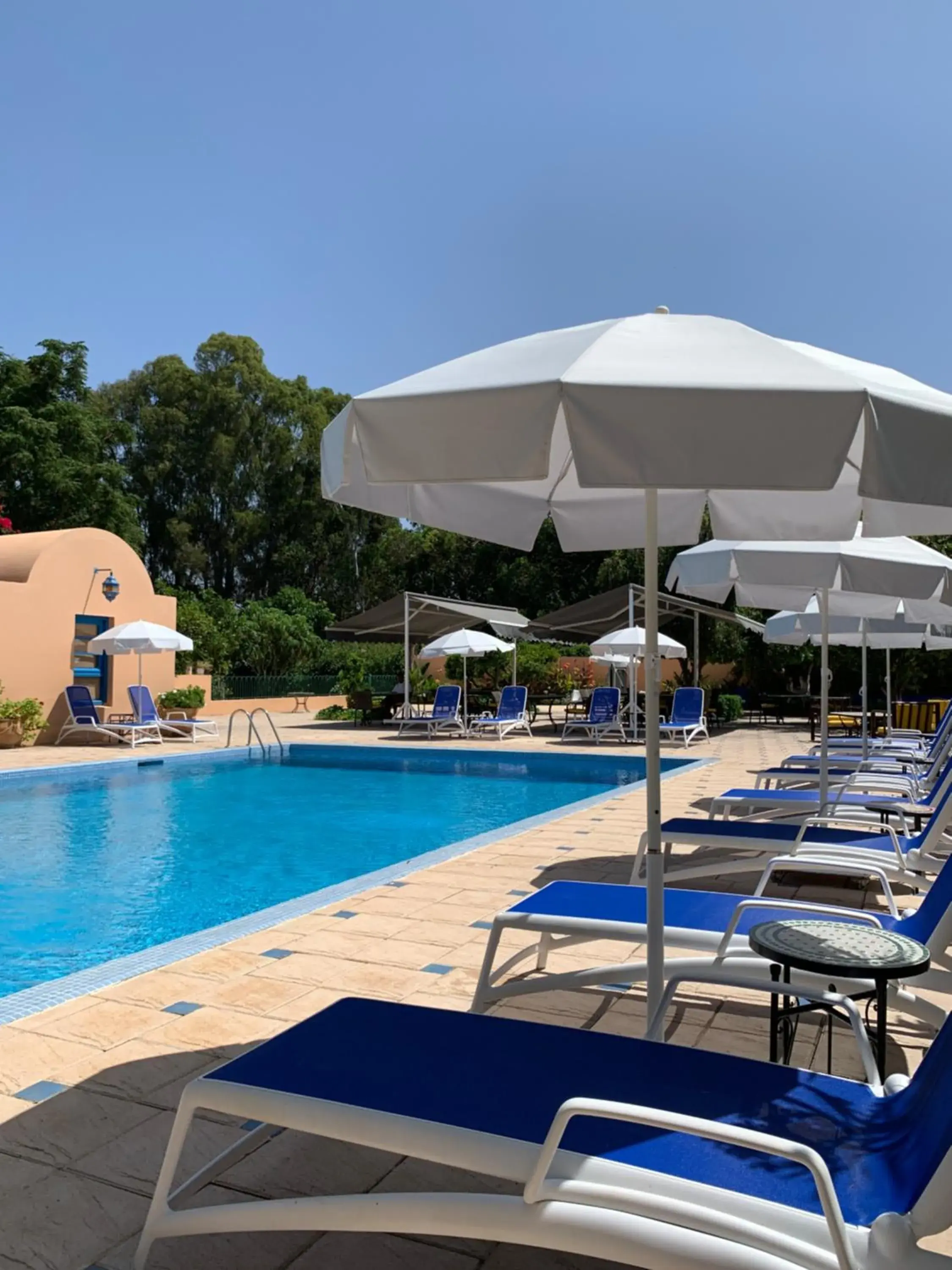 Swimming pool in La Villa Mandarine Swimming pool in La Villa Mandarine