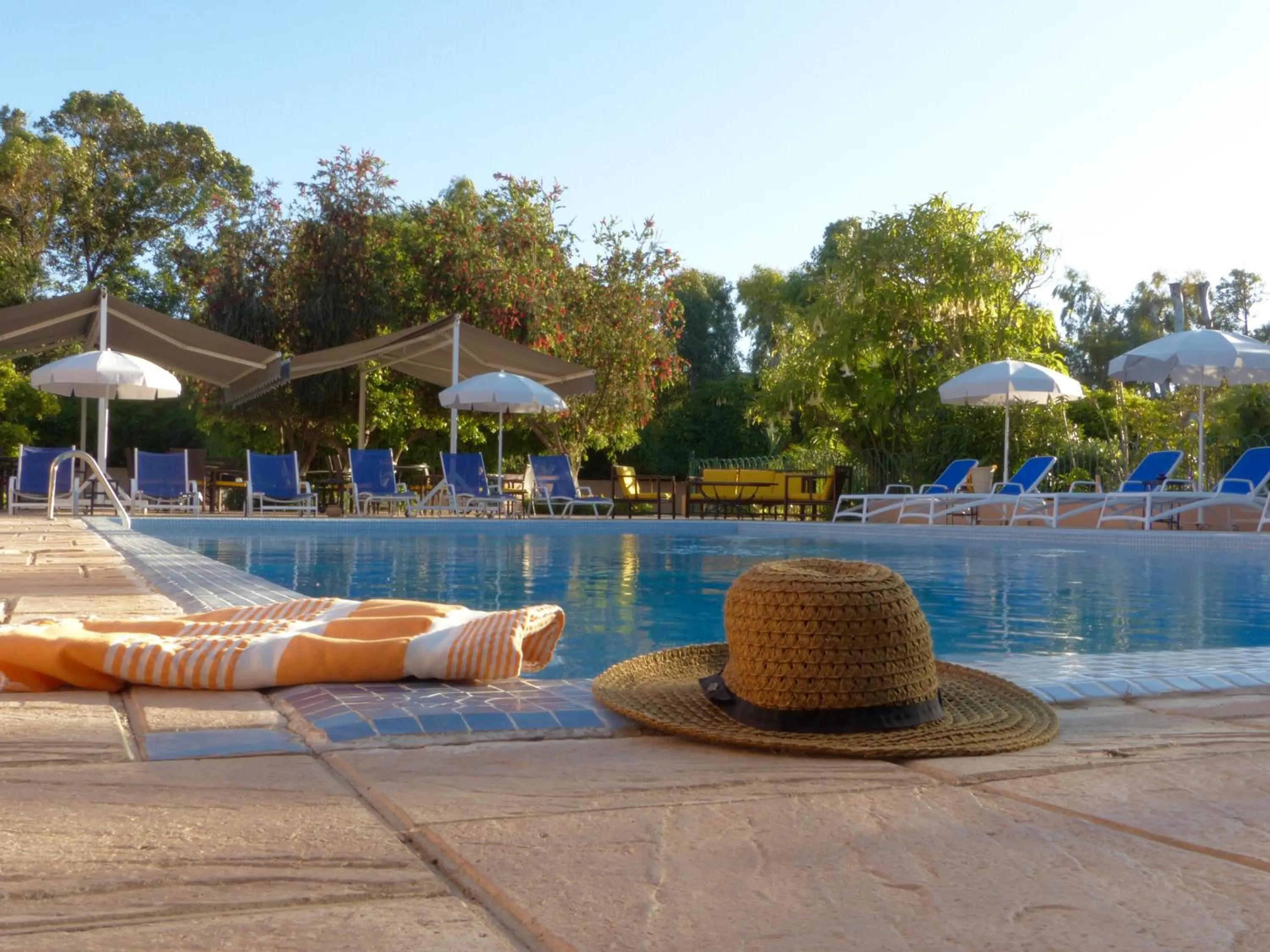 Swimming pool in La Villa Mandarine