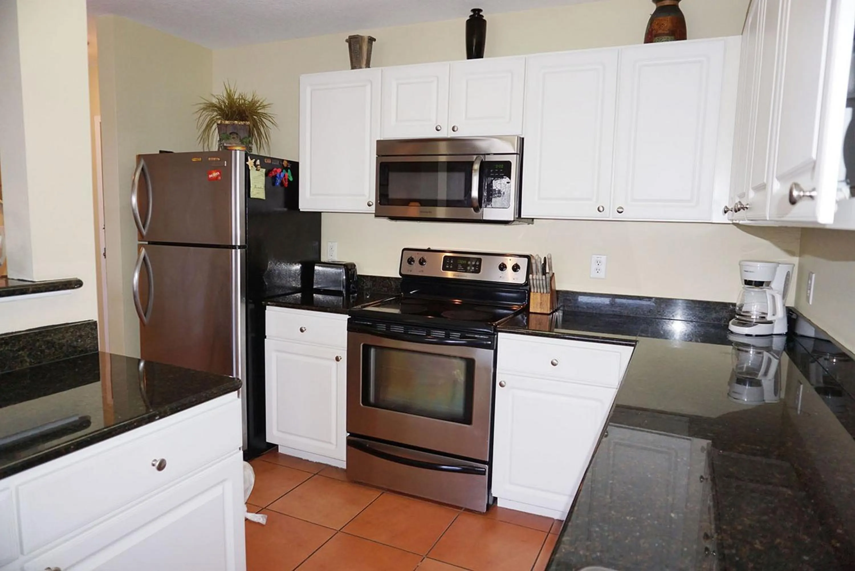 Kitchen or kitchenette in Madeira Bay Resort II by Travel Resort Services