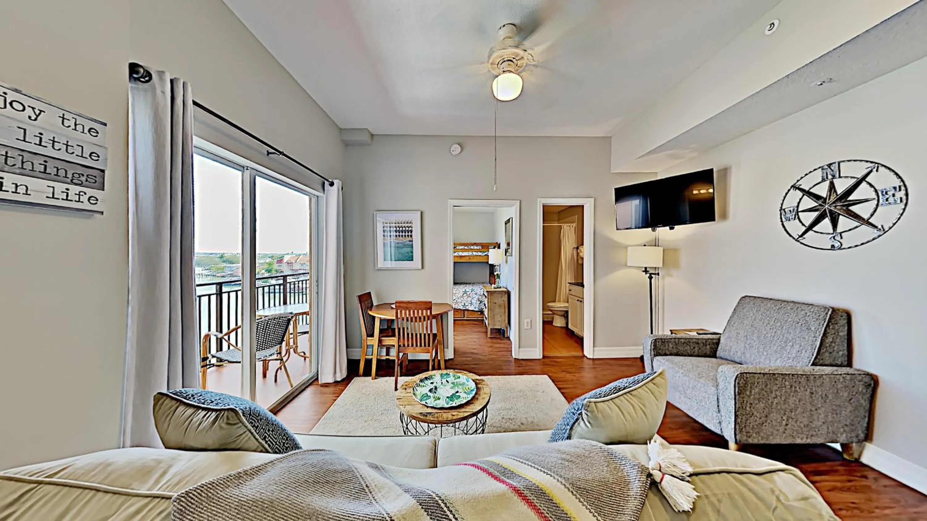 Living room in Madeira Bay Resort II by Travel Resort Services