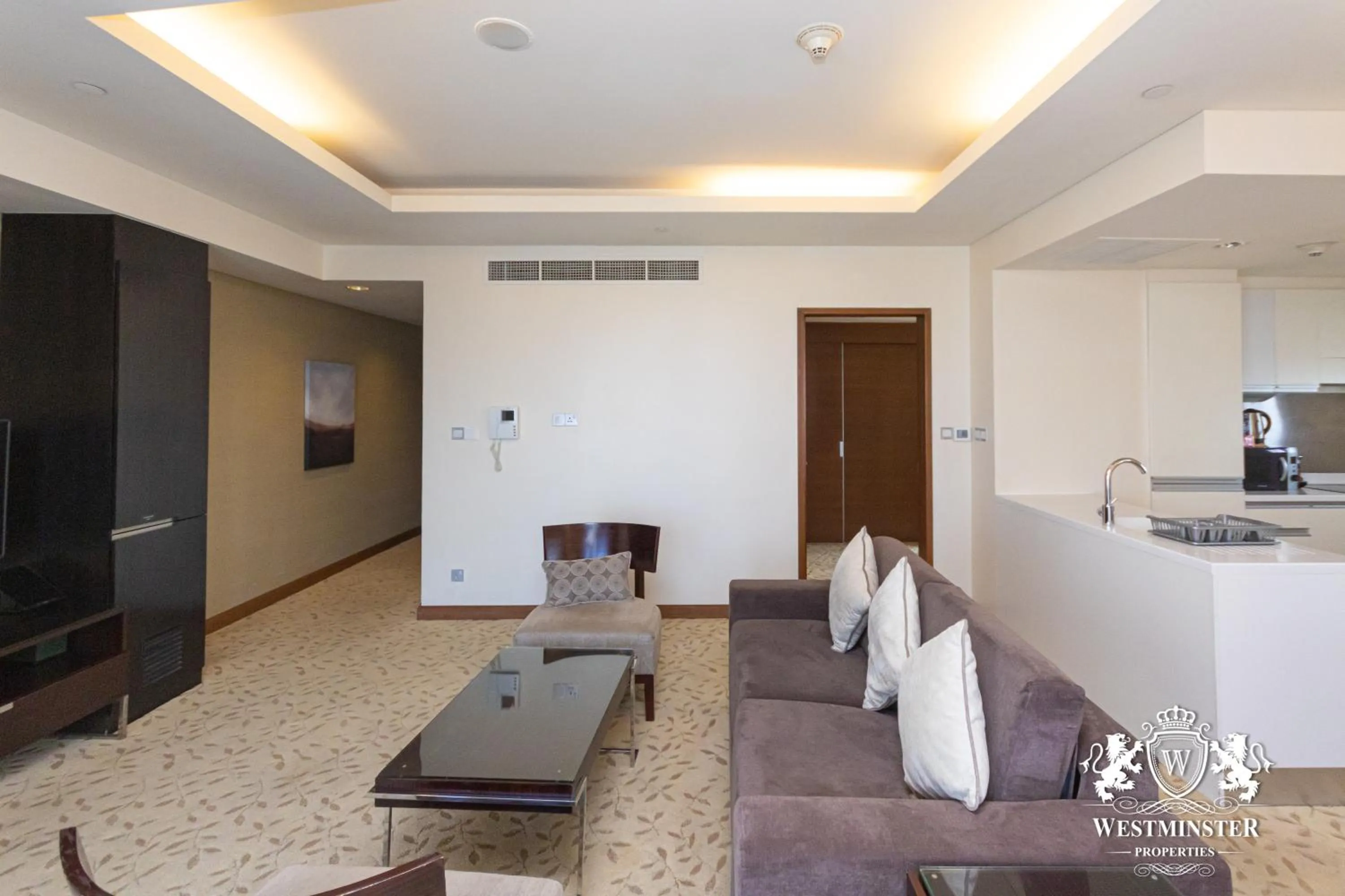 Seating area in Westminster Dubai Mall