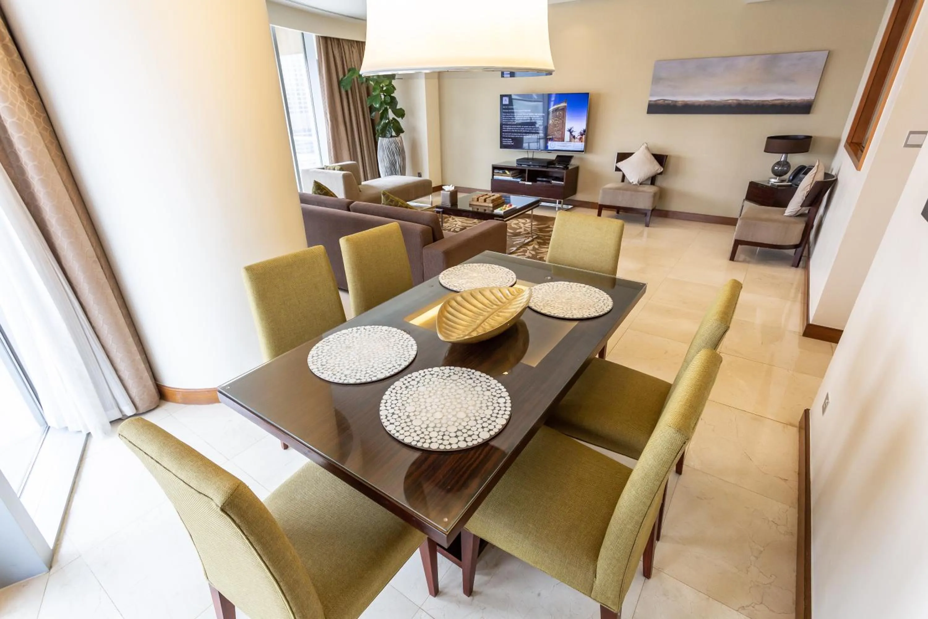 Living room in Westminster Dubai Mall