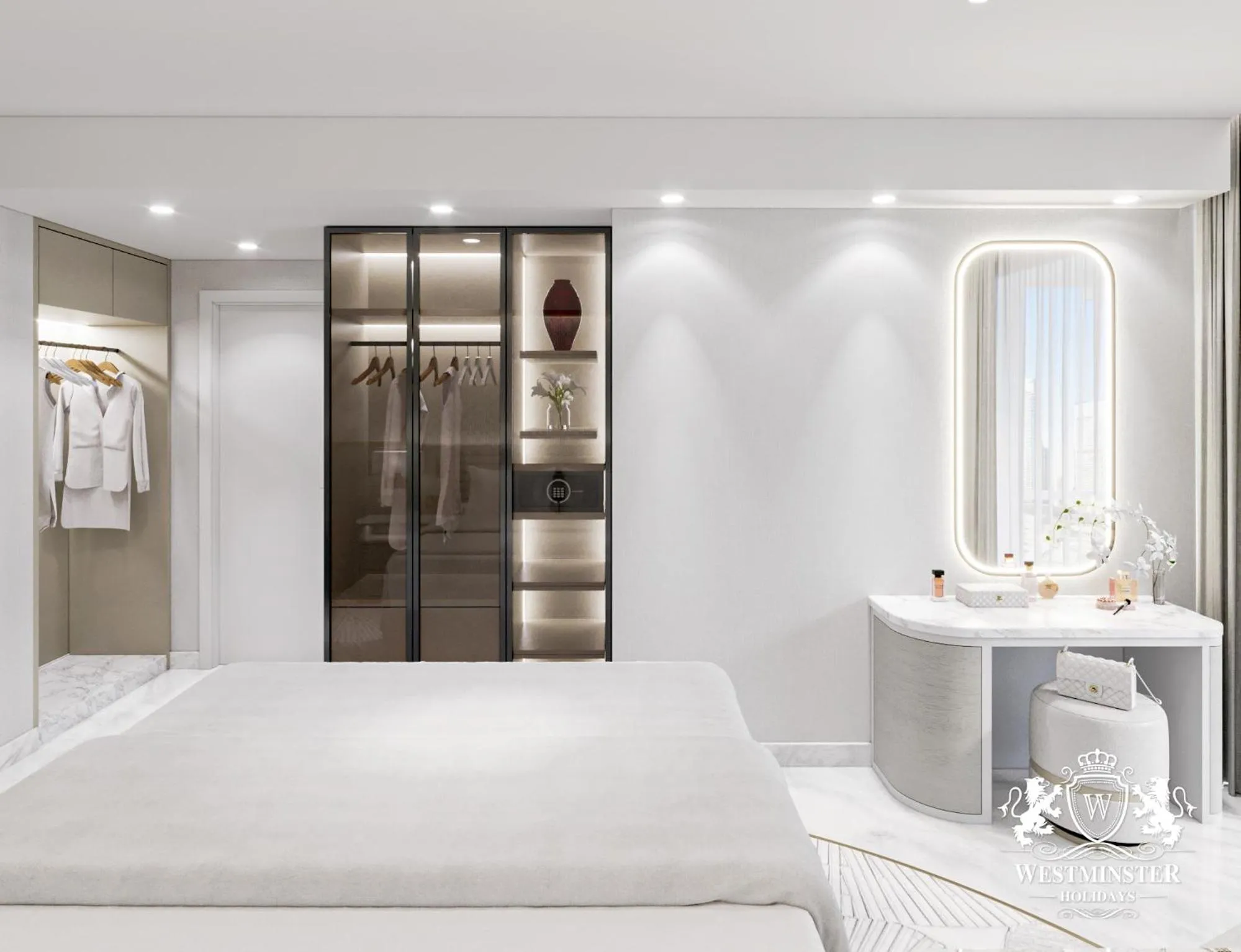 Bed in Westminster Dubai Mall