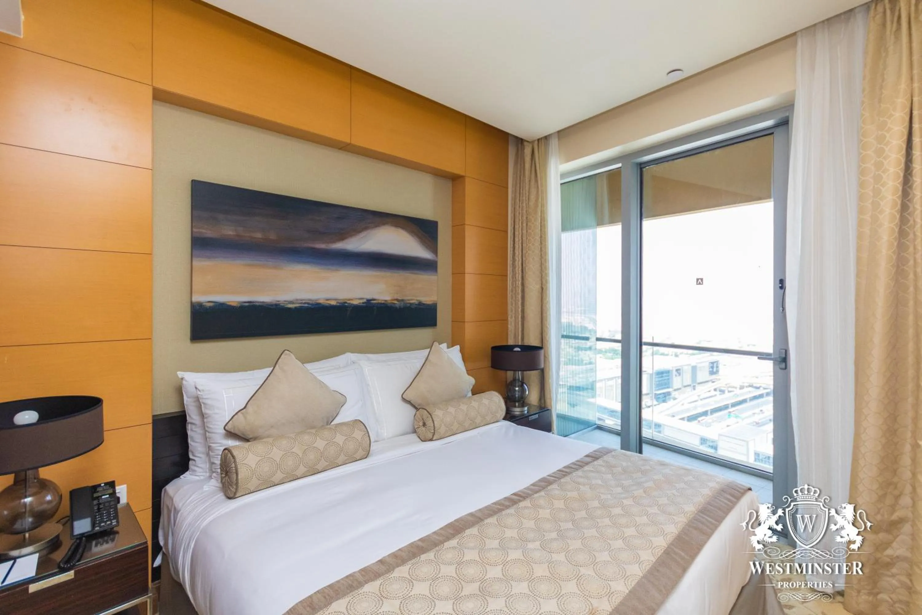 Bed in Westminster Dubai Mall