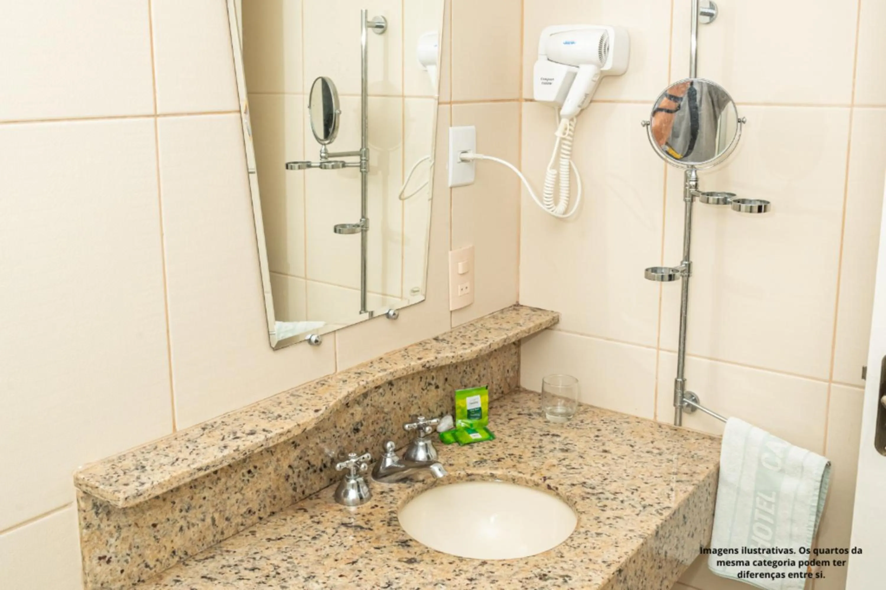 Bathroom in VOA Hotel Caxambu