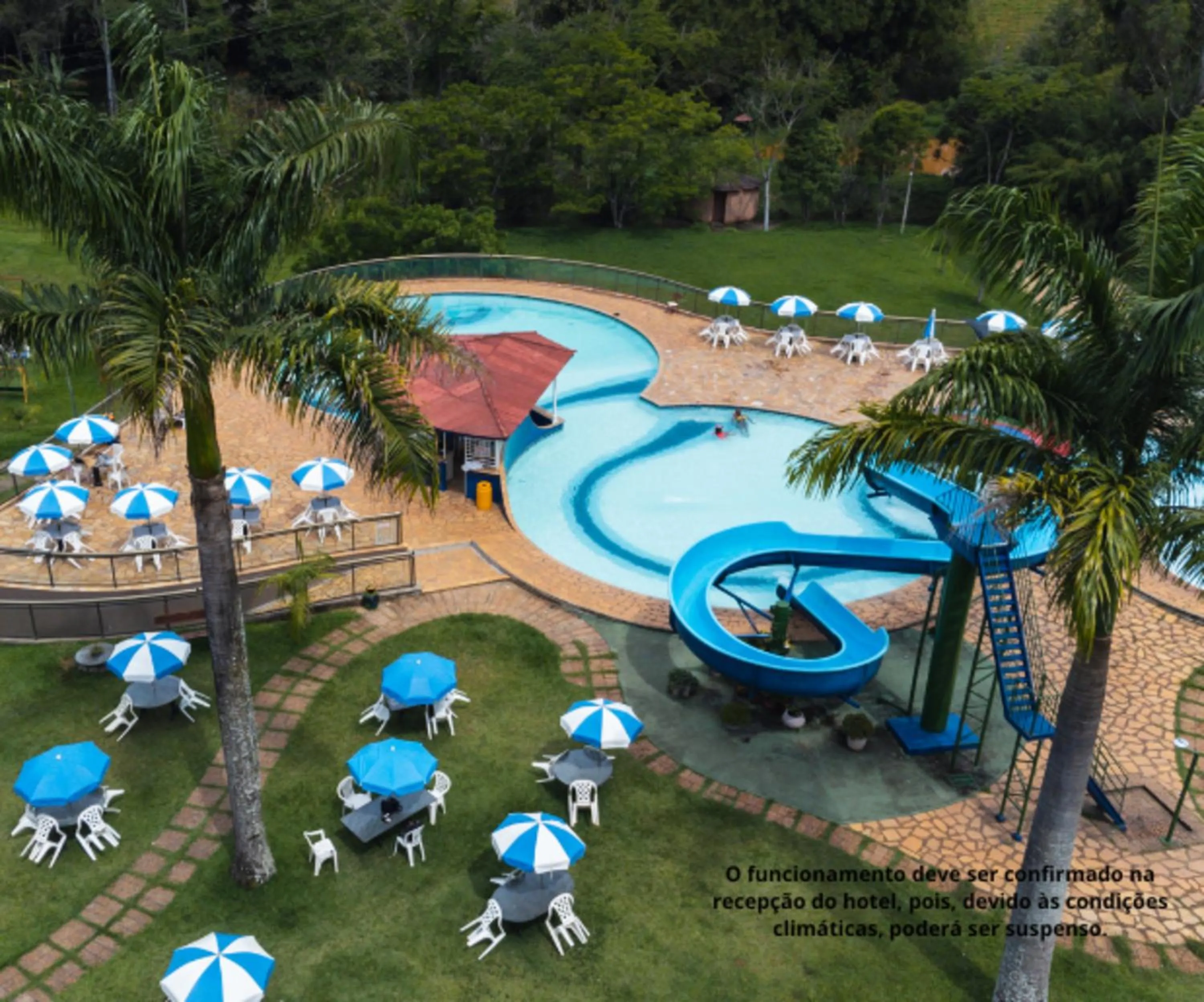 Area and facilities in VOA Hotel Caxambu