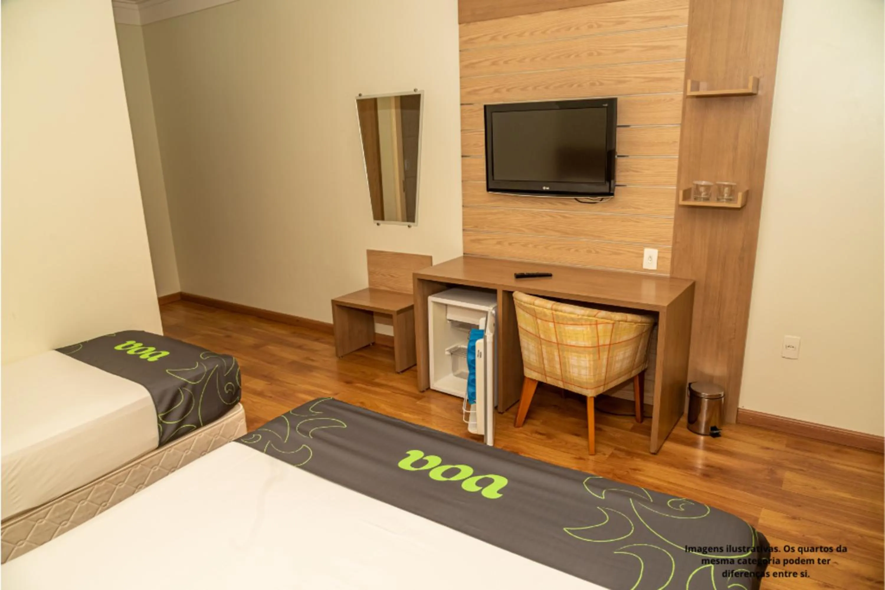 Bedroom, Bed in VOA Hotel Caxambu