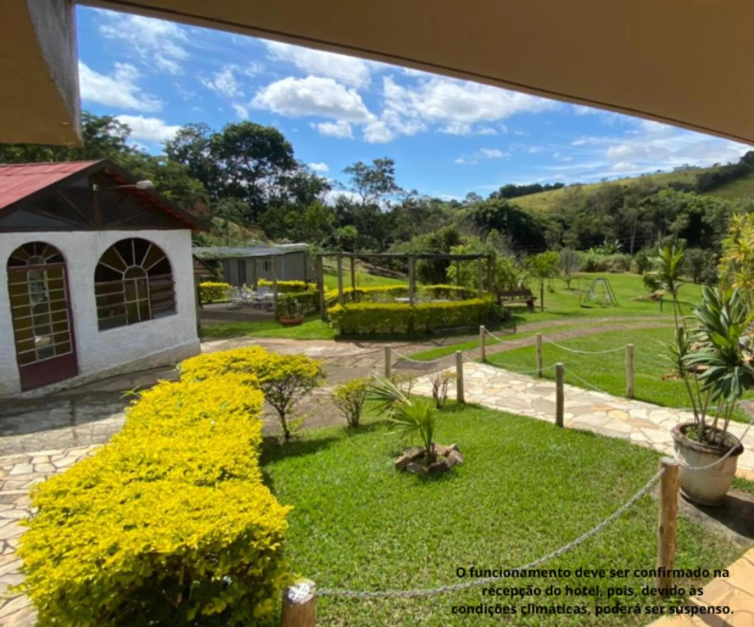 Garden in VOA Hotel Caxambu