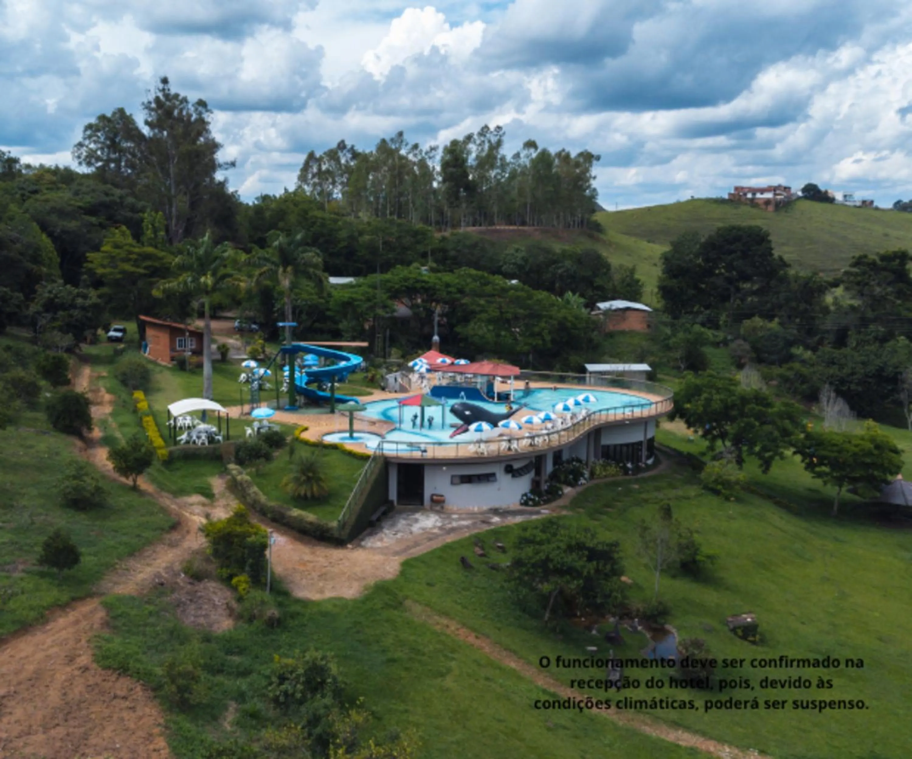 Area and facilities in VOA Hotel Caxambu