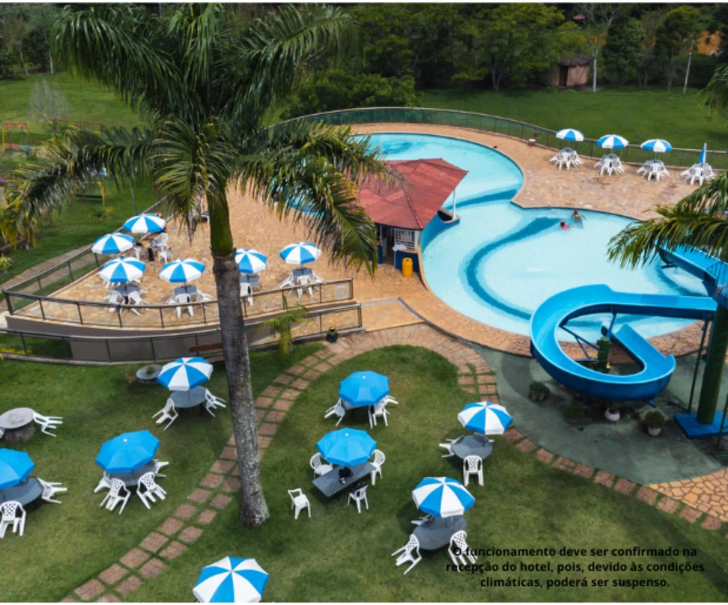 Area and facilities in VOA Hotel Caxambu