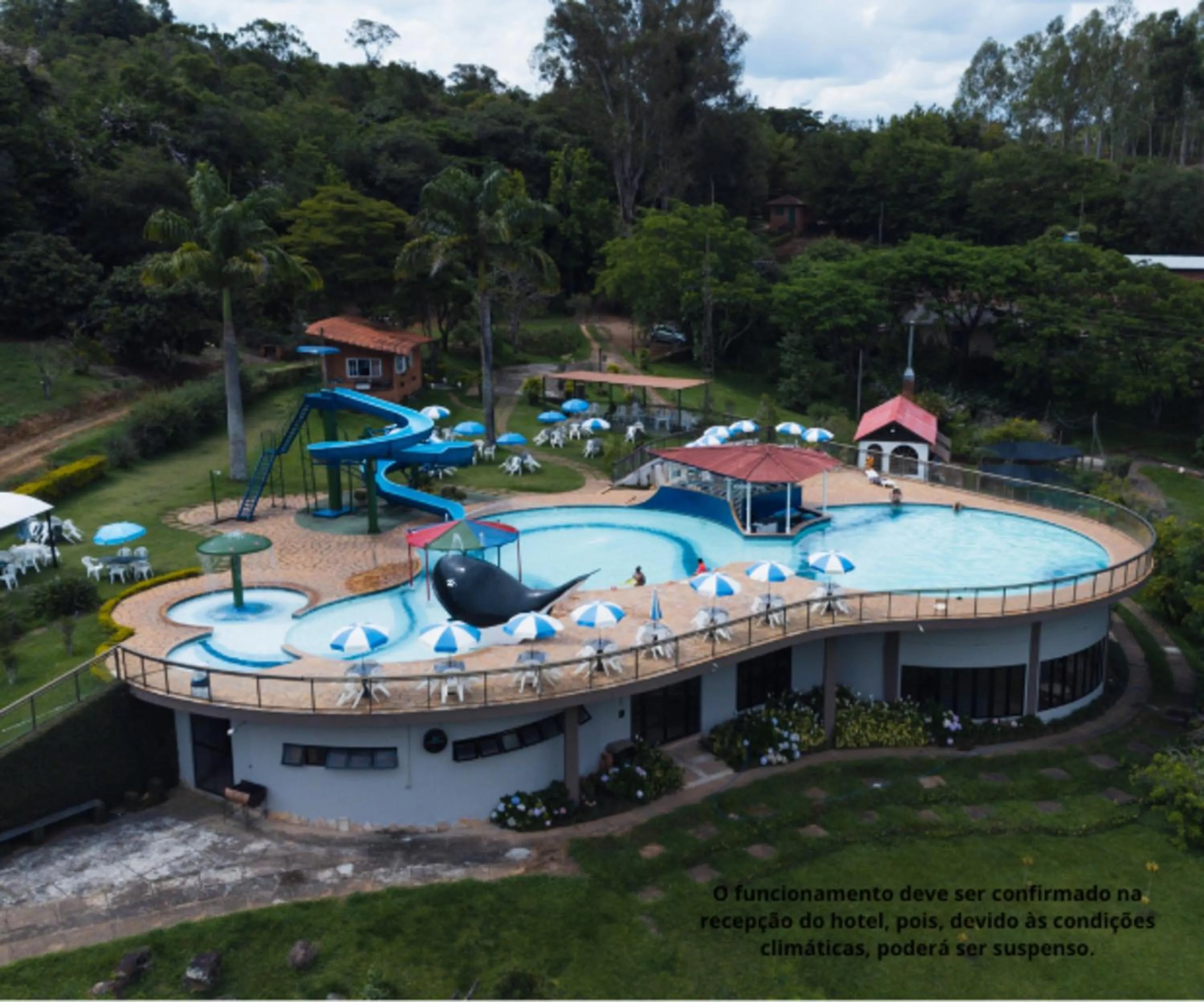 Area and facilities in VOA Hotel Caxambu