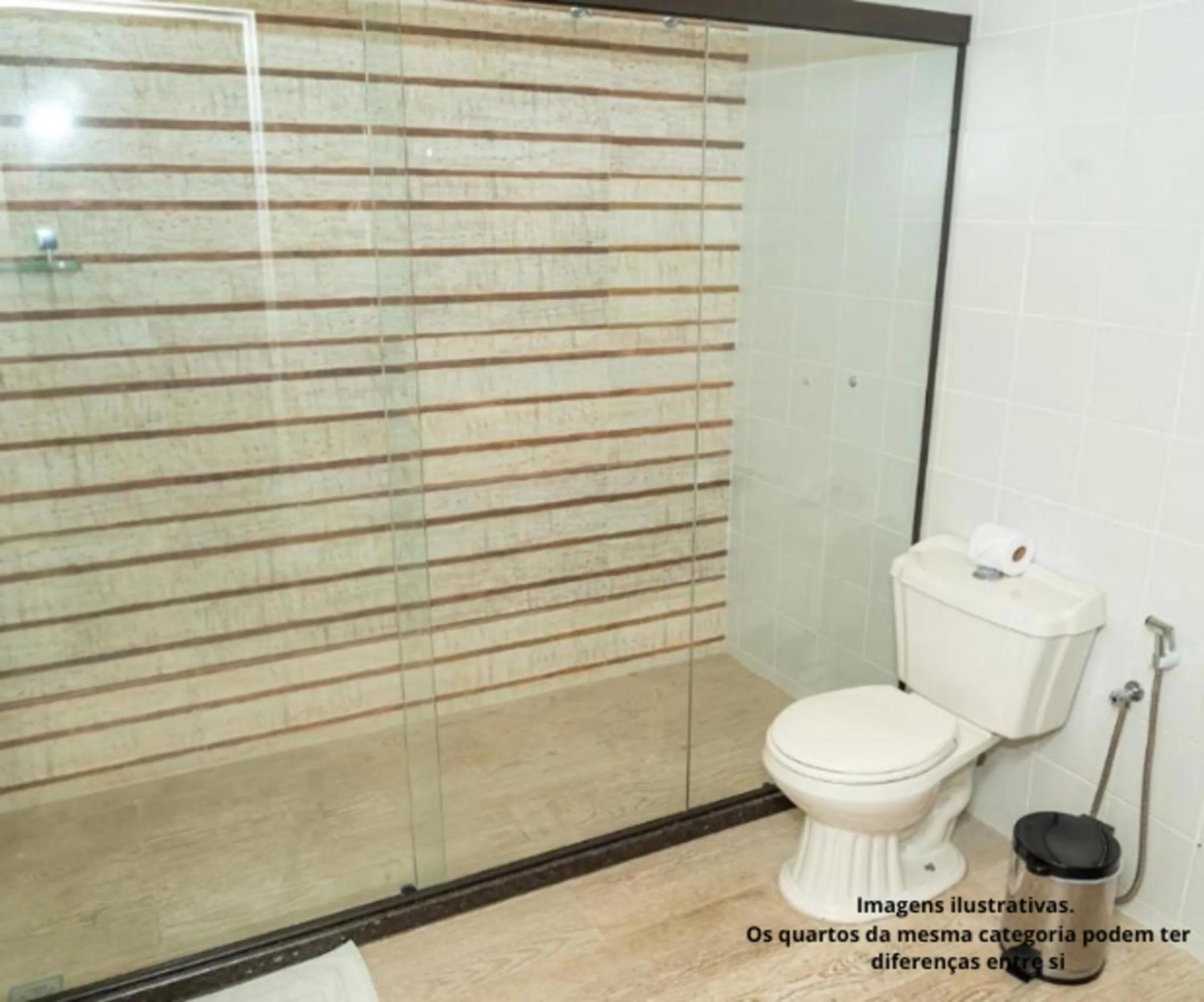 Bathroom in VOA Hotel Caxambu