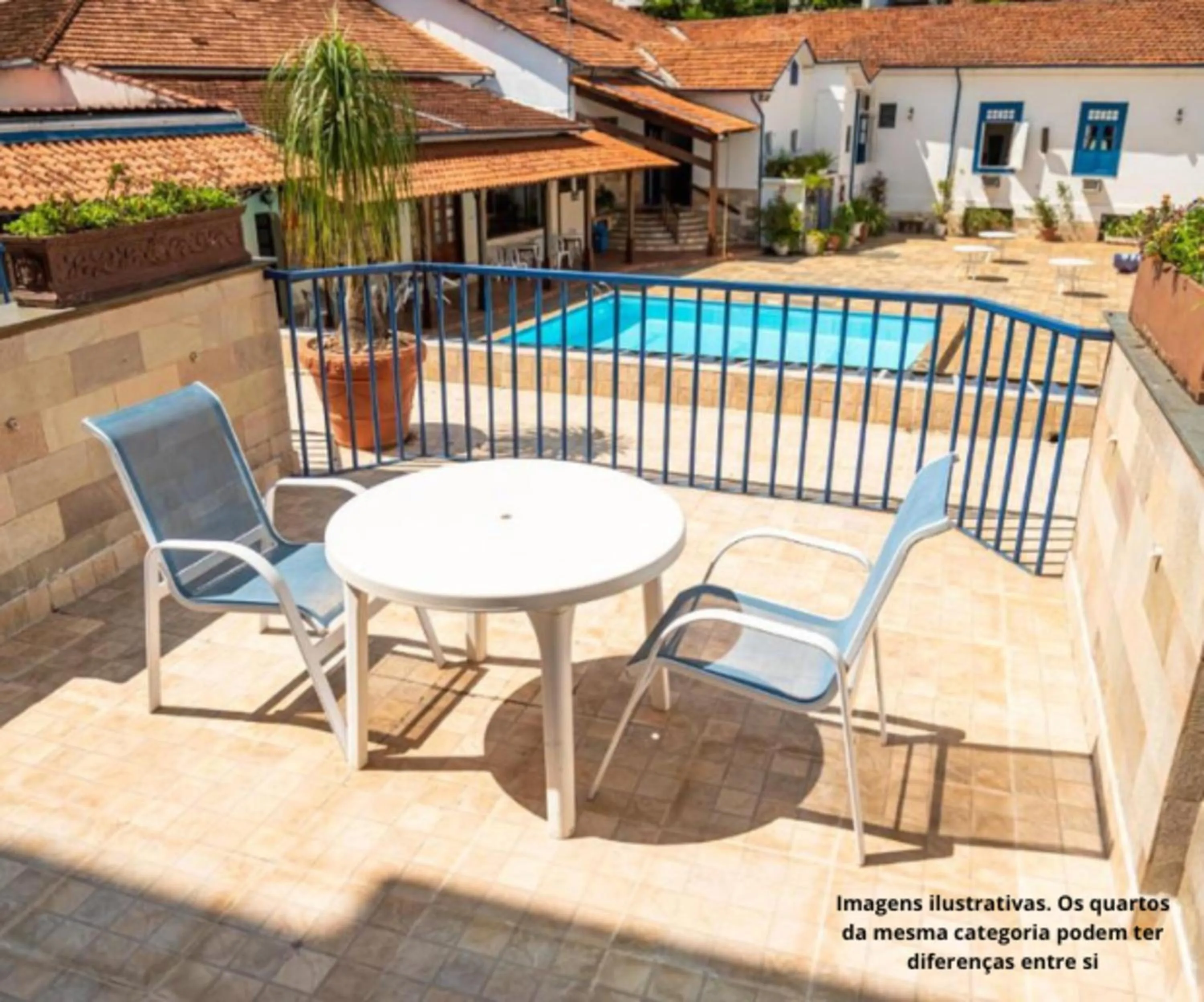 View (from property/room) in VOA Hotel Caxambu