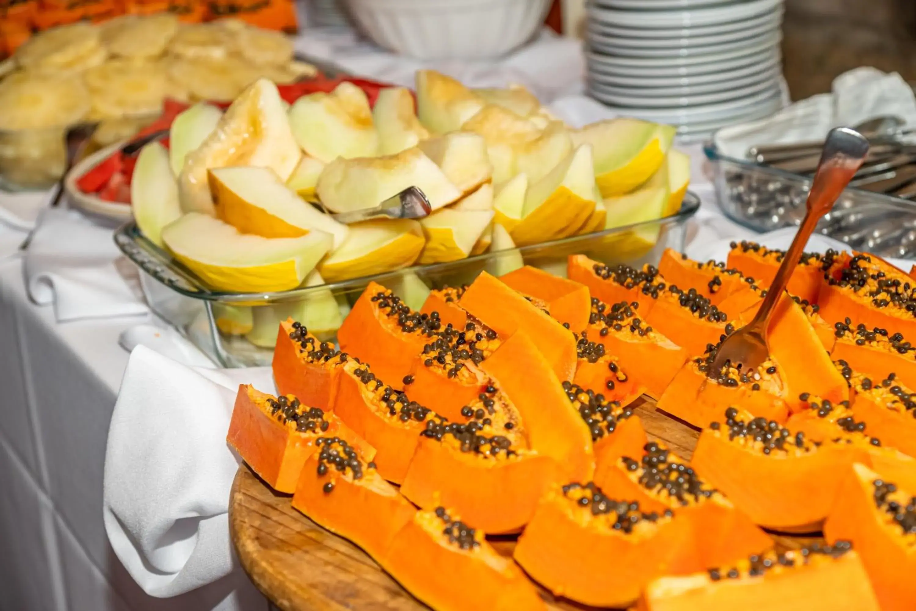 Buffet breakfast in VOA Hotel Caxambu Buffet breakfast in VOA Hotel Caxambu