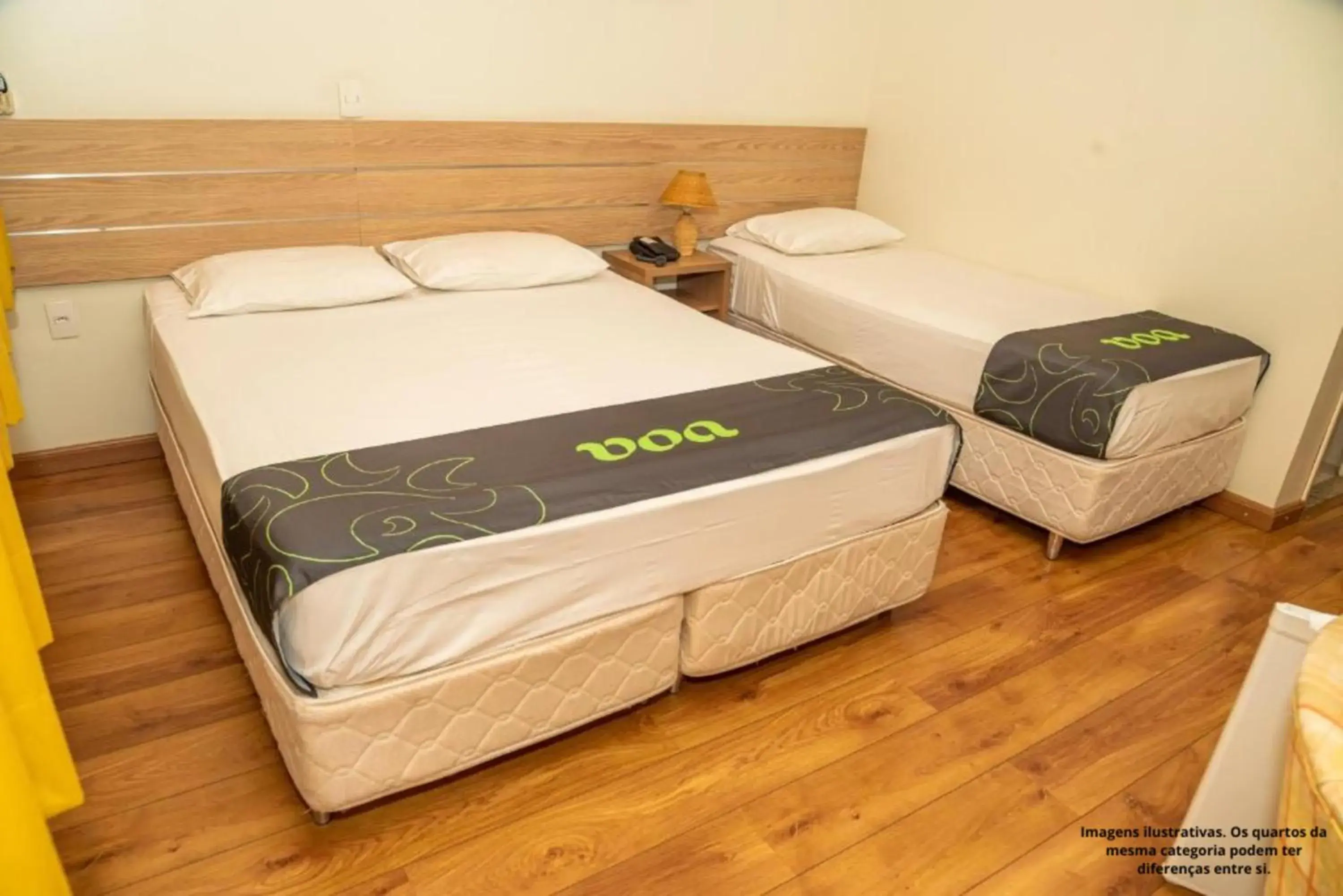 Superior Triple Room in VOA Hotel Caxambu Superior Triple Room in VOA Hotel Caxambu