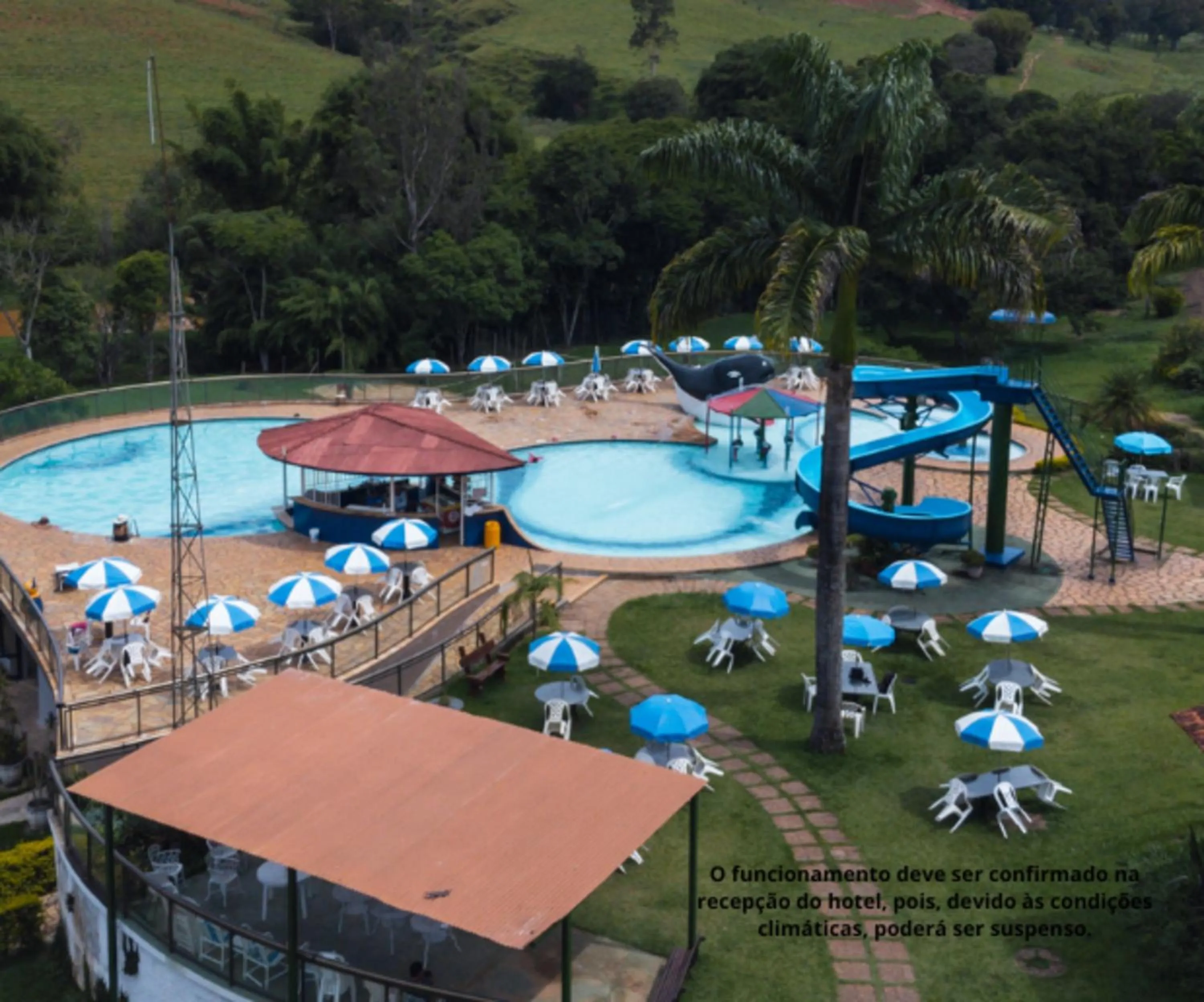 Area and facilities in VOA Hotel Caxambu