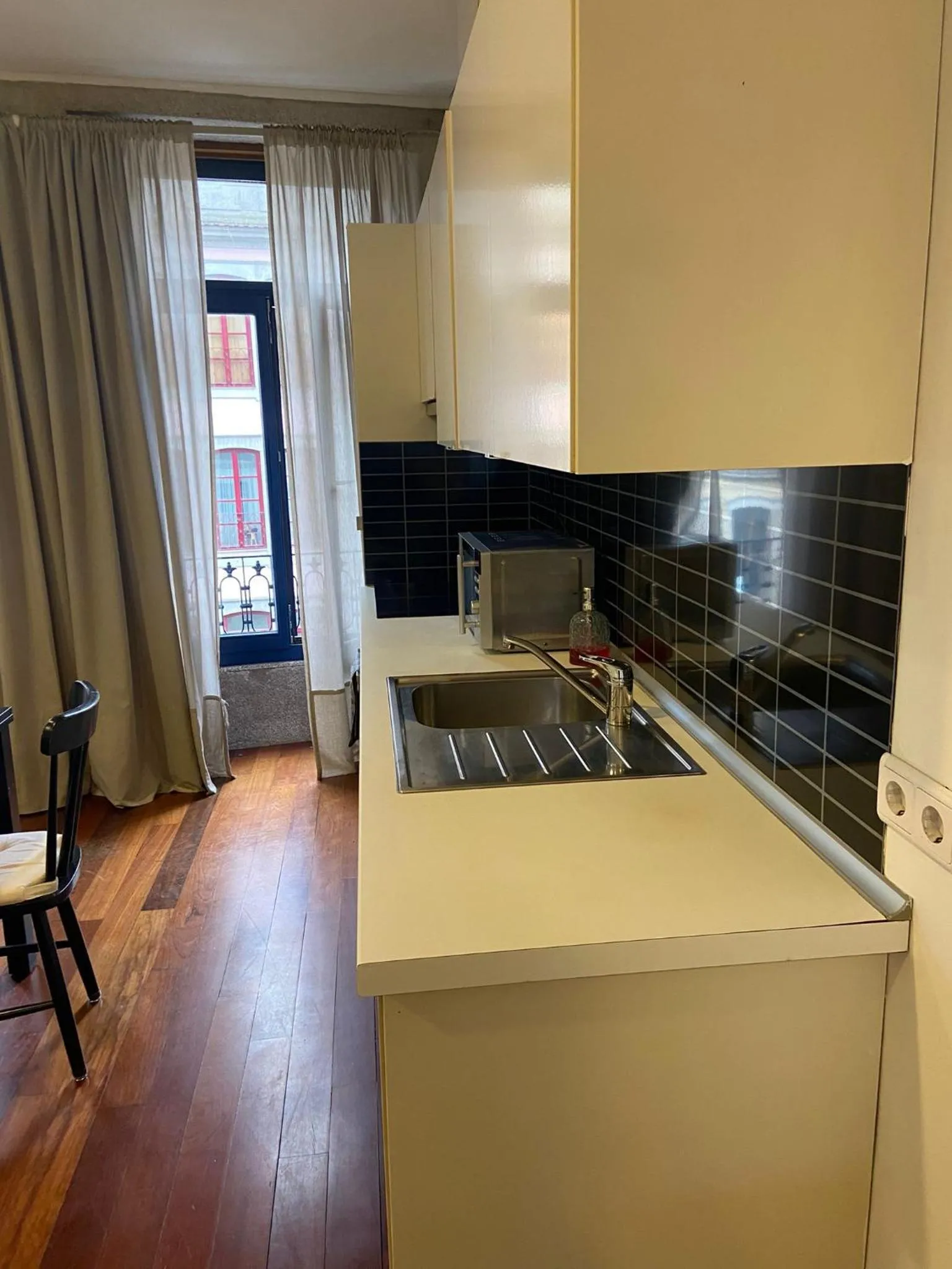 kitchen in Sao Bento Studio
