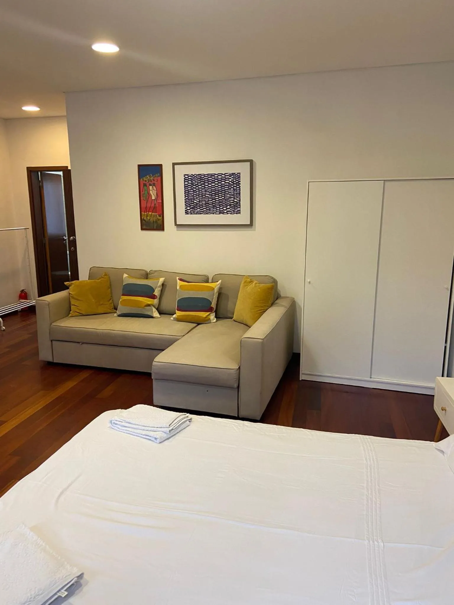 Bed in Sao Bento Studio