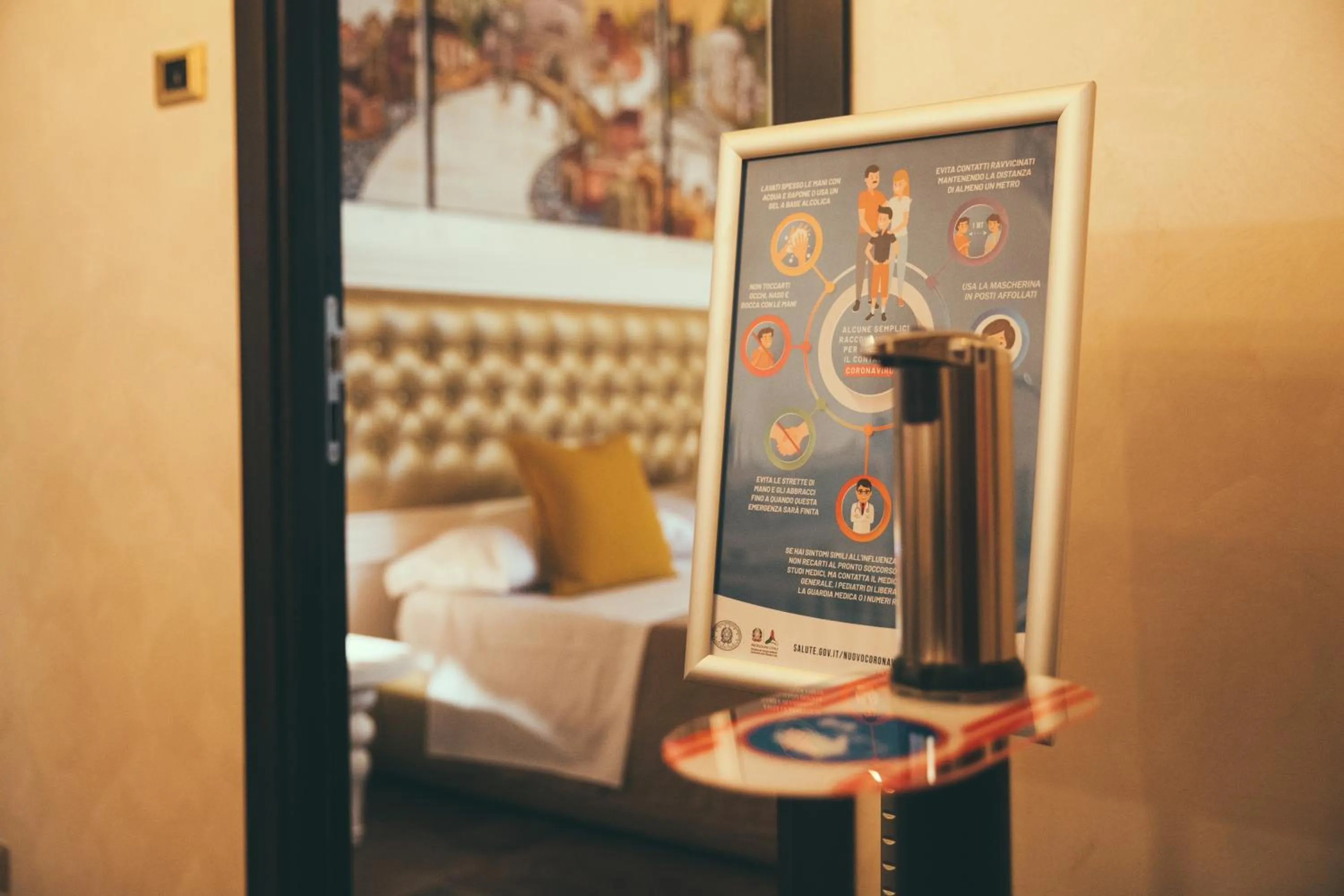 Bed in Lighthouse Suites Trastevere