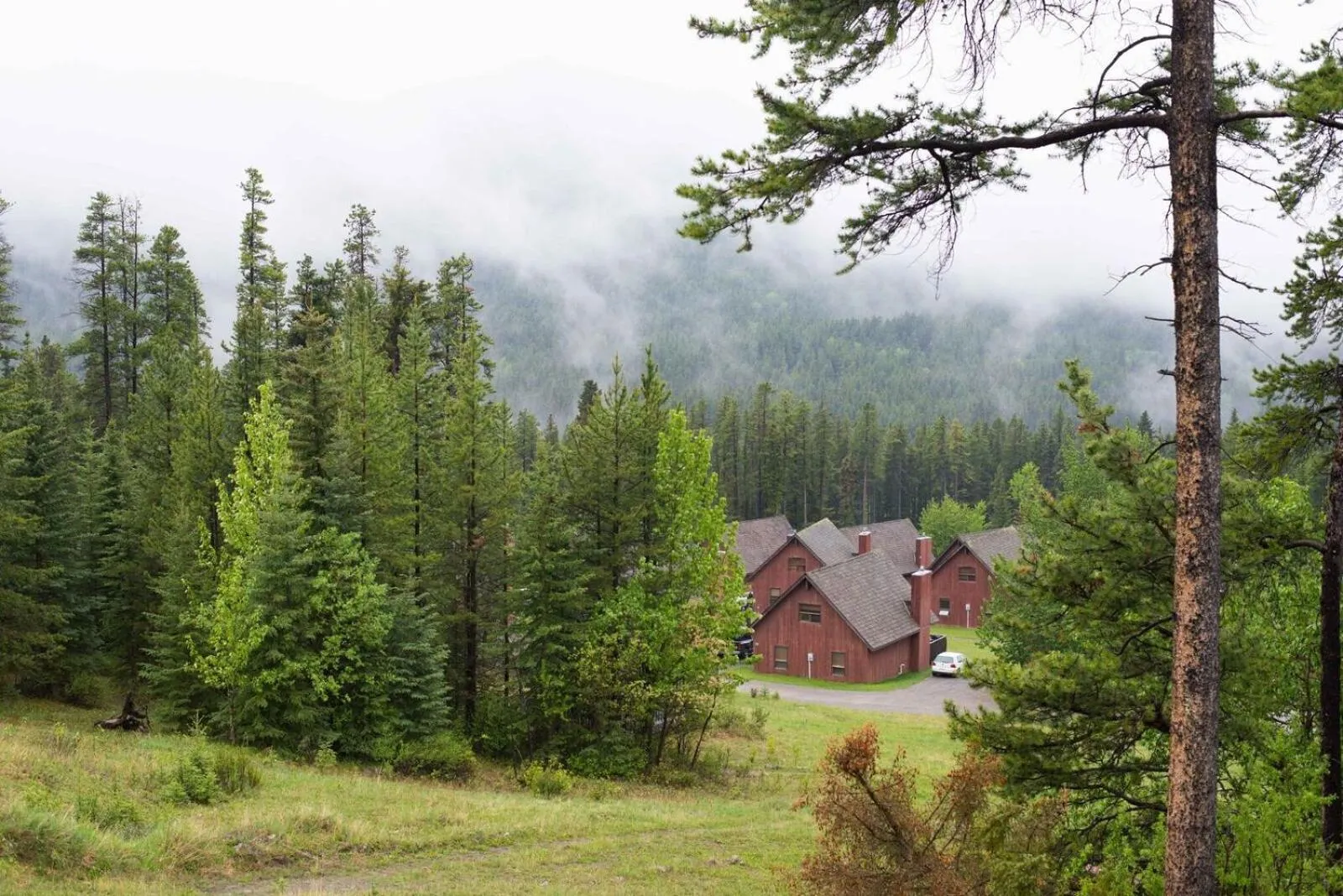 Natural landscape in Banff Gate Mountain Resort