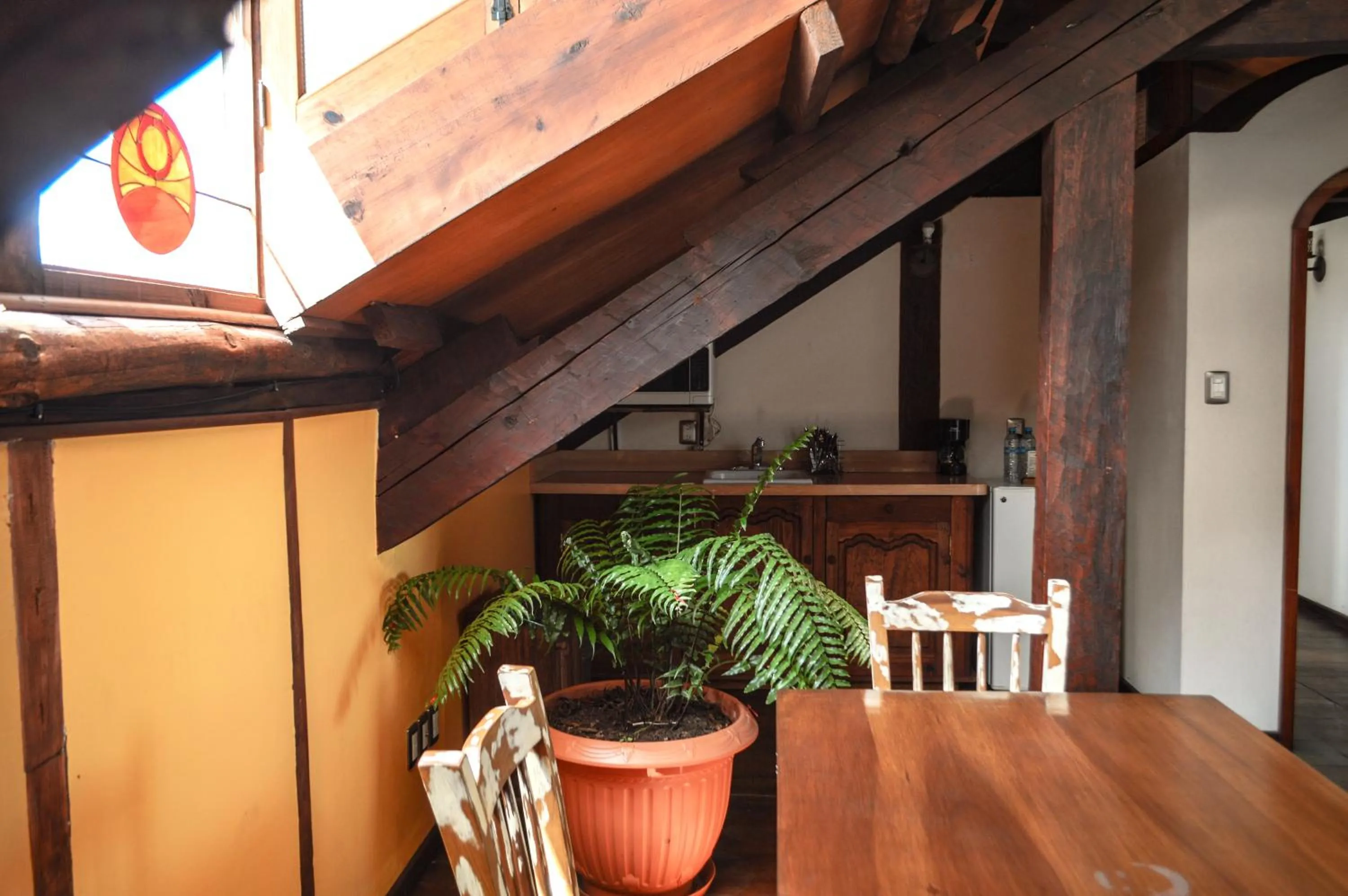 Dining area in Casa de los Arcángeles