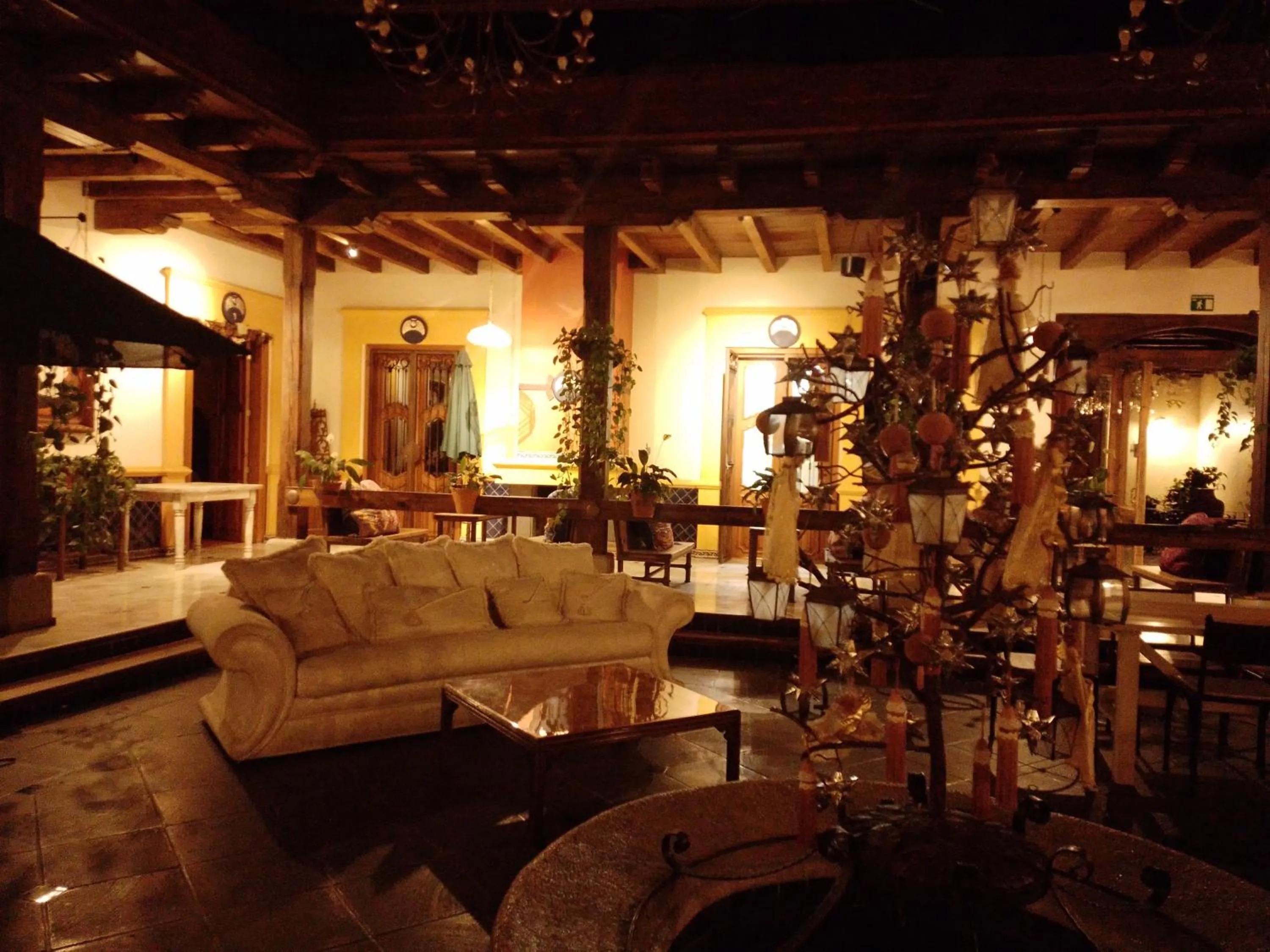 Living room in Casa de los Arcángeles