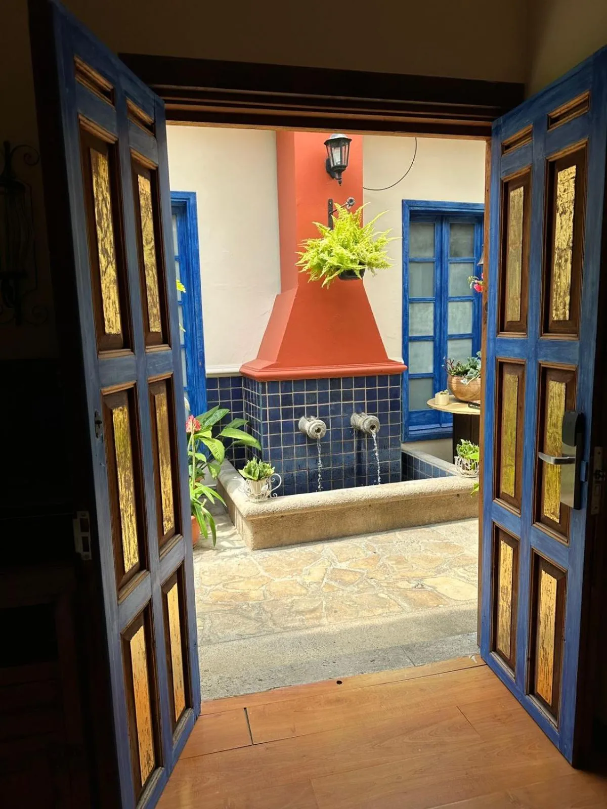 Decorative detail in Casa de los Arcángeles