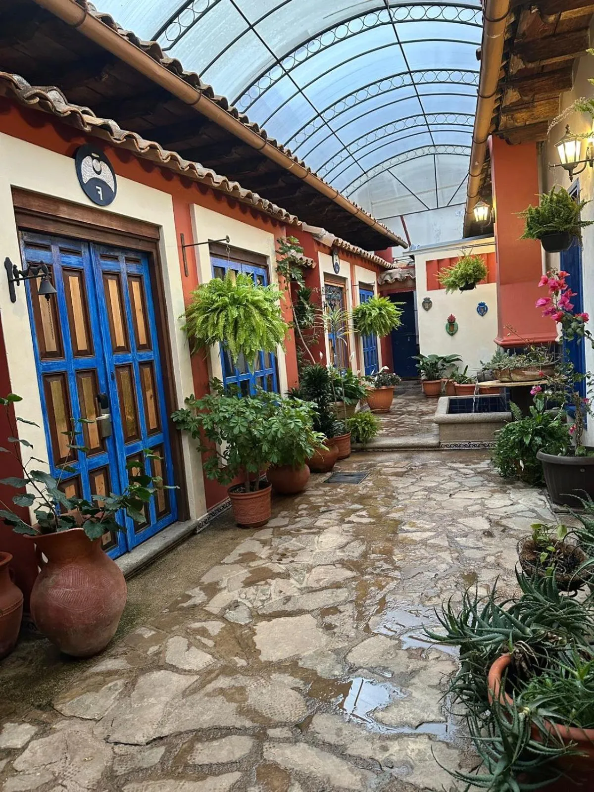 Patio in Casa de los Arcángeles