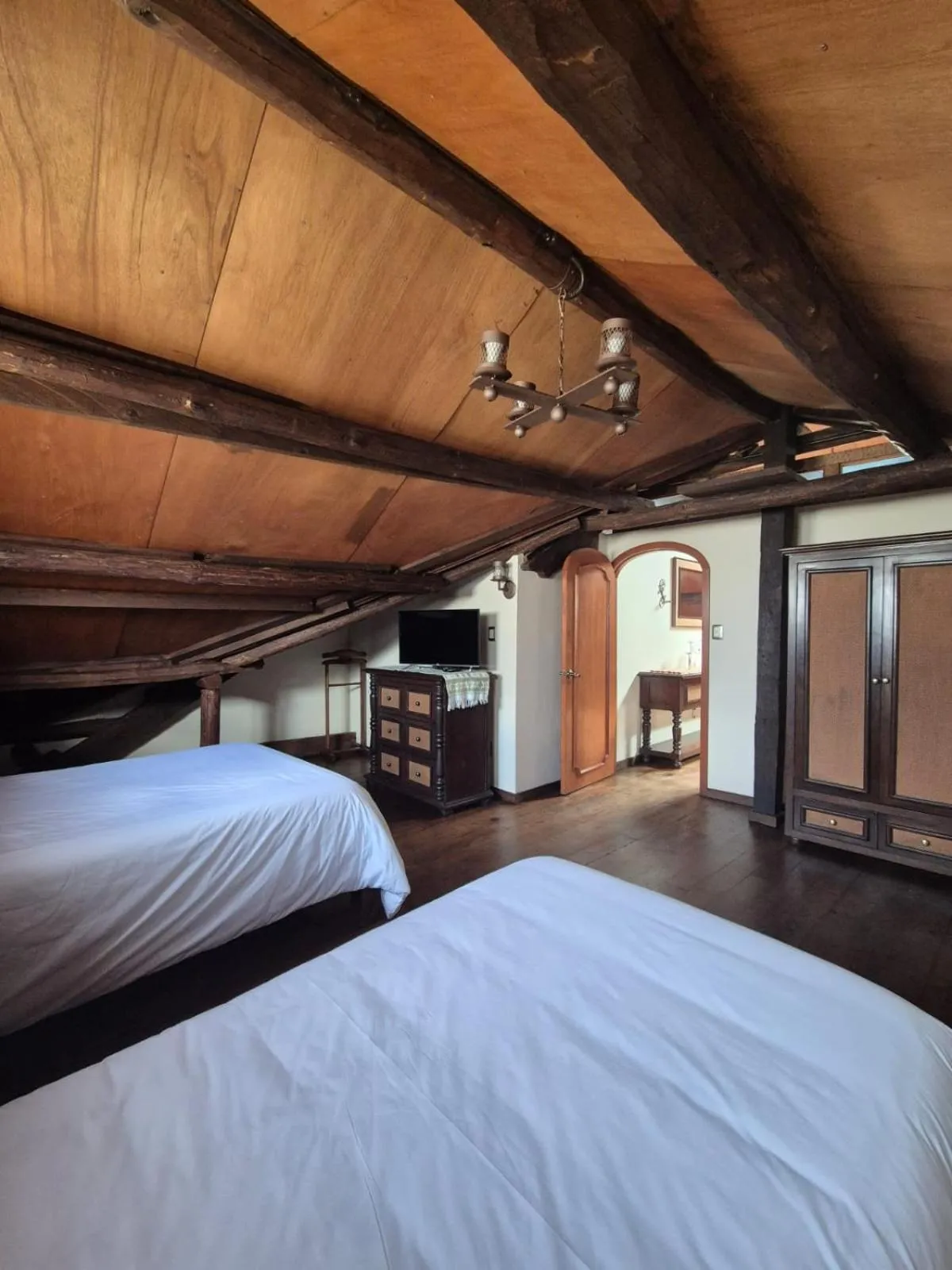 Bedroom, Bed in Casa de los Arcángeles