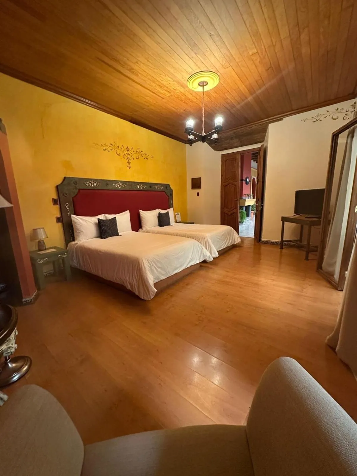 Photo of the whole room, Bed in Casa de los Arcángeles