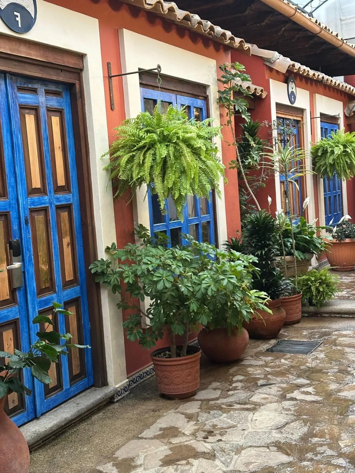 Patio in Casa de los Arcángeles