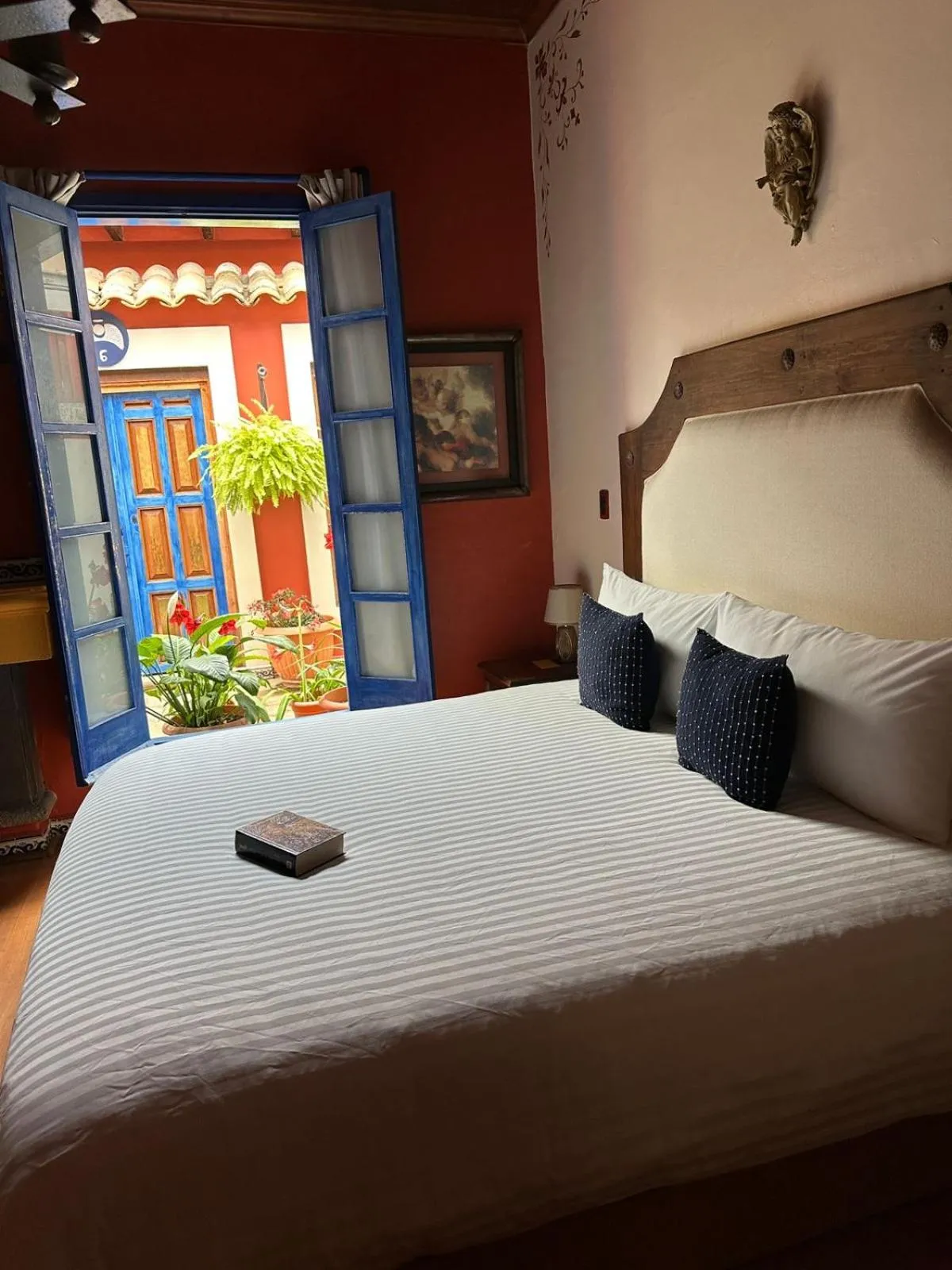Bedroom, Bed in Casa de los Arcángeles