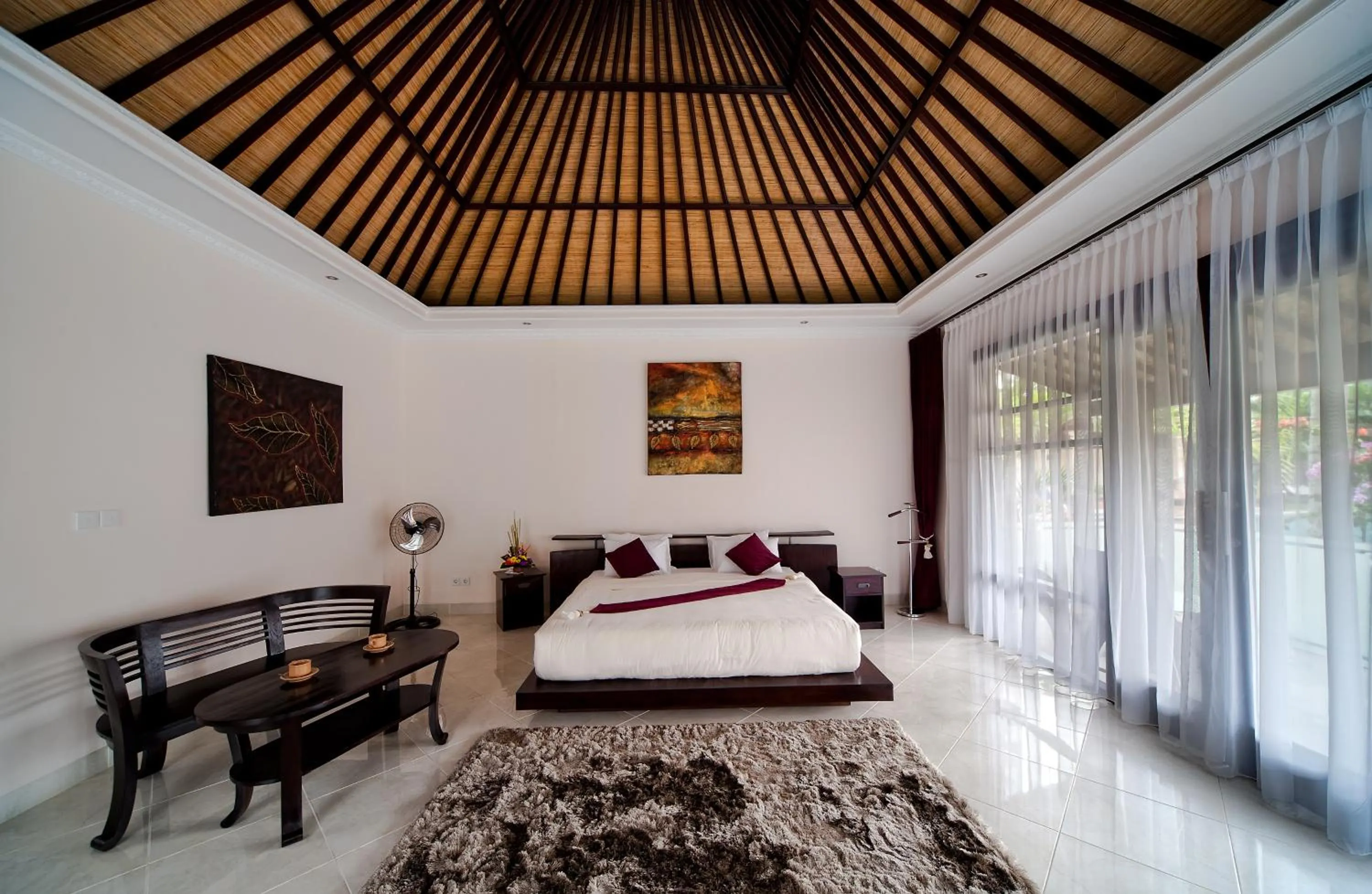 Garden view, Bed in Rossa Garden Hotel