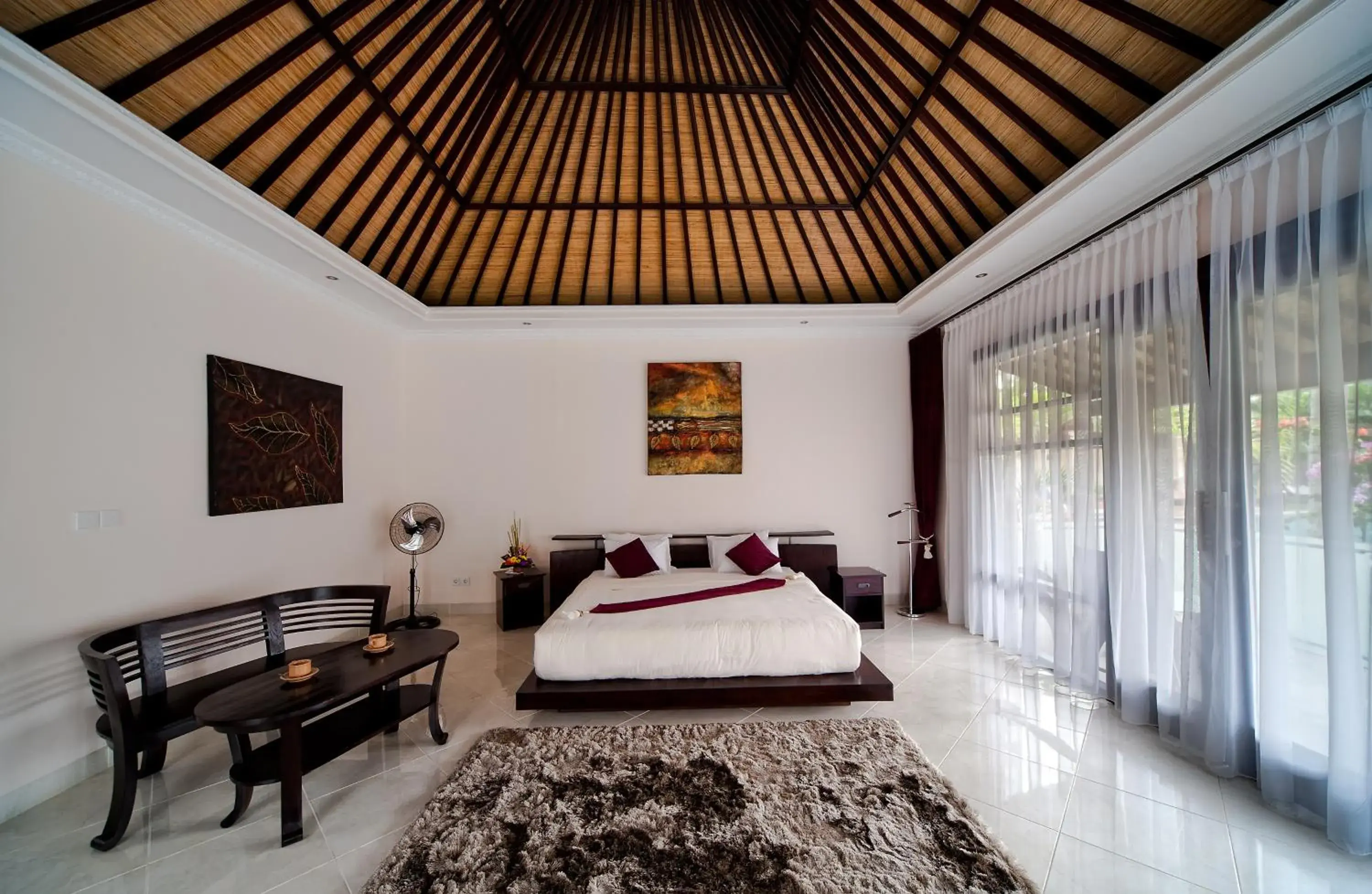 Garden view, Bed in Rossa Garden Hotel Garden view, Bed in Rossa Garden Hotel