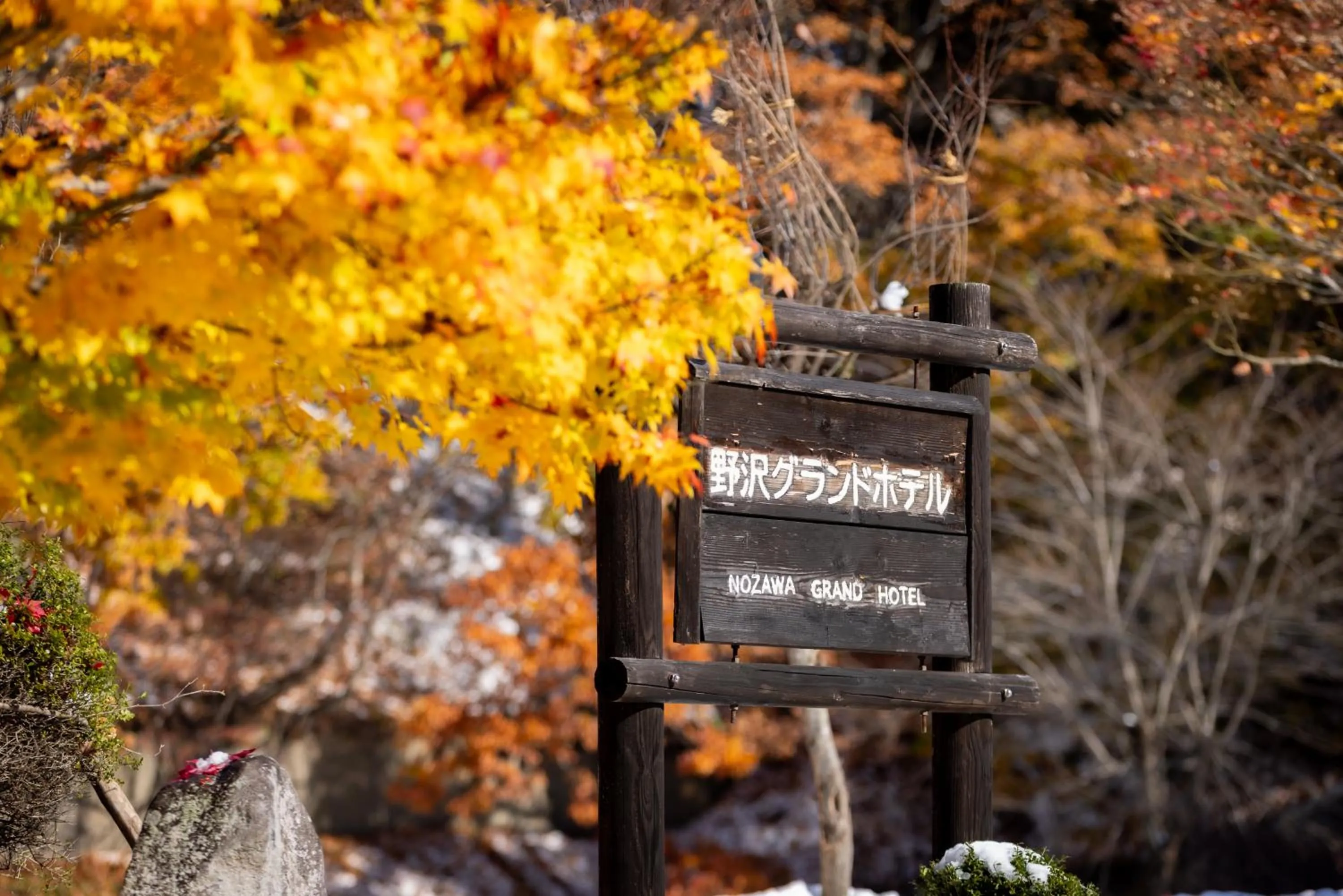 Property logo or sign in Nozawa Grand Hotel