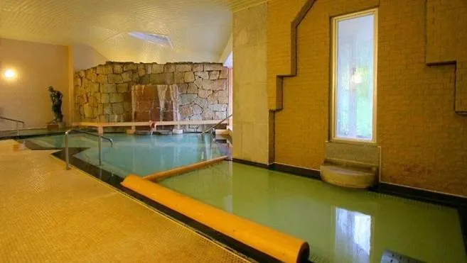 Hot Spring Bath in Nozawa Grand Hotel